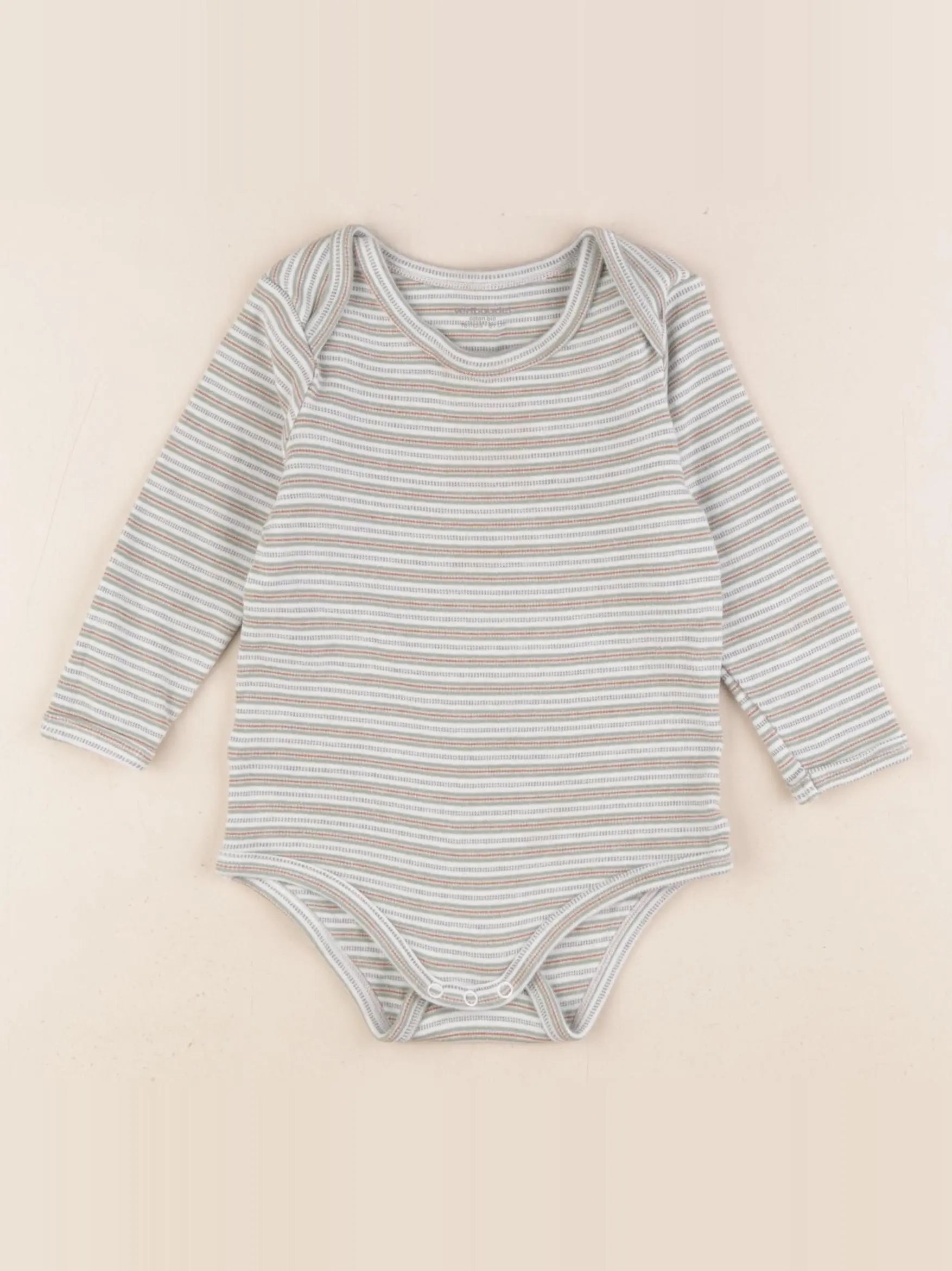 Vertbaudet - body vert - 18 mois