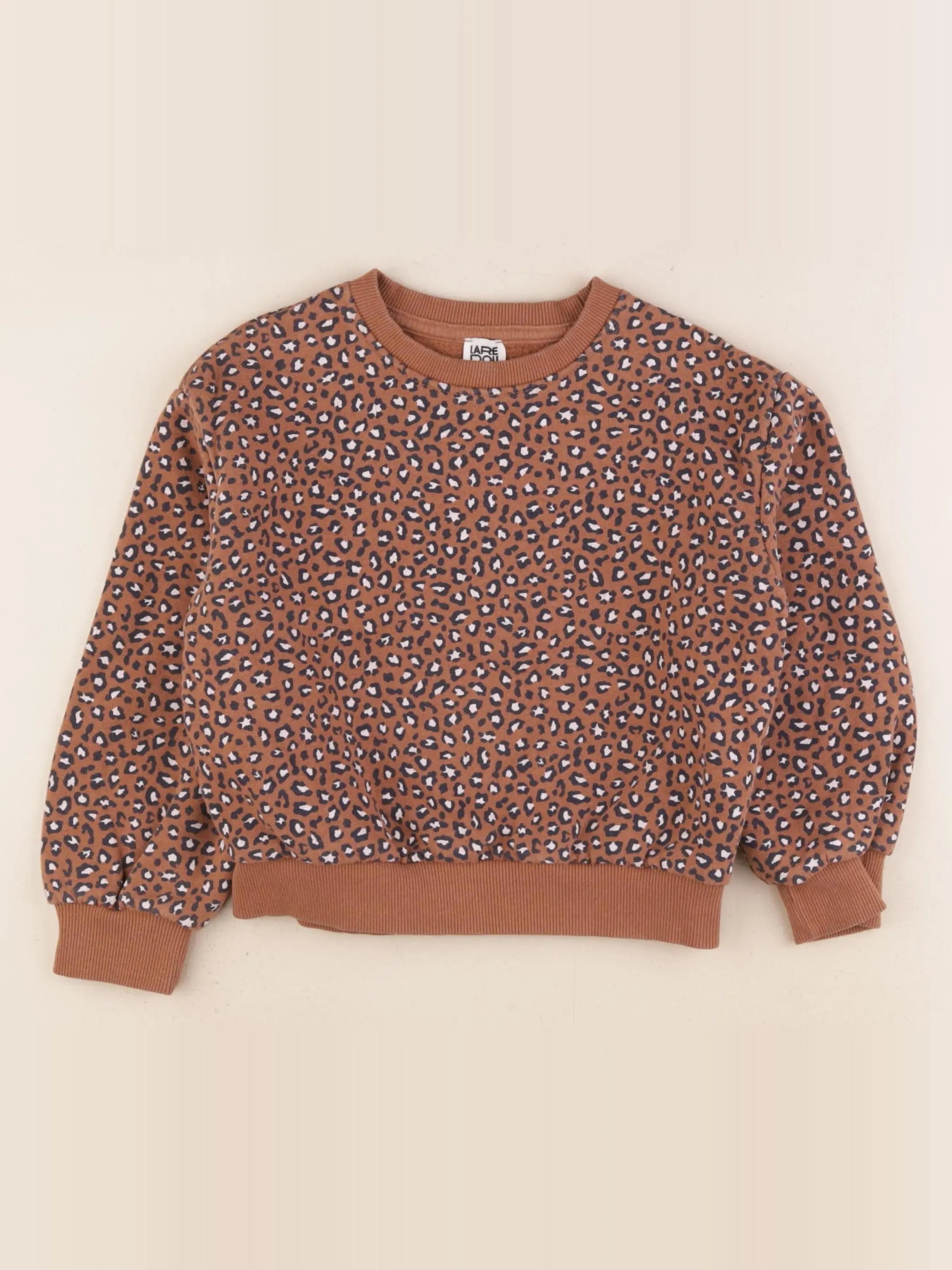 La Redoute - sweat marron - 5 ans