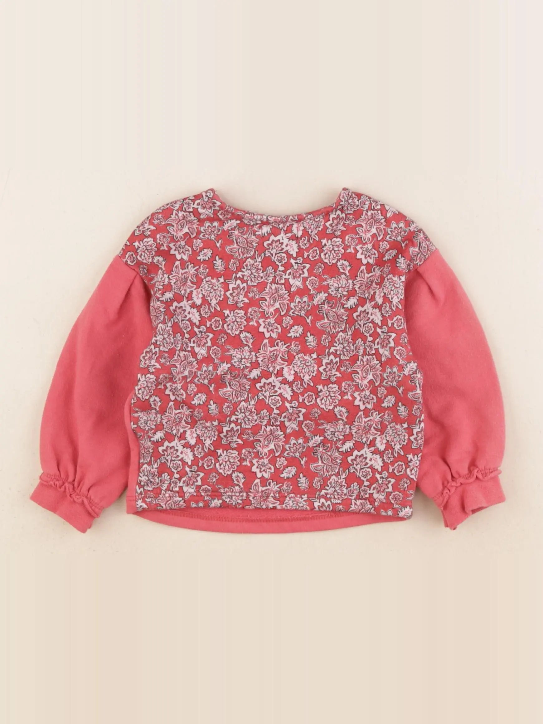 IKKS - tee-shirt imprimé au dos rose - 12 mois