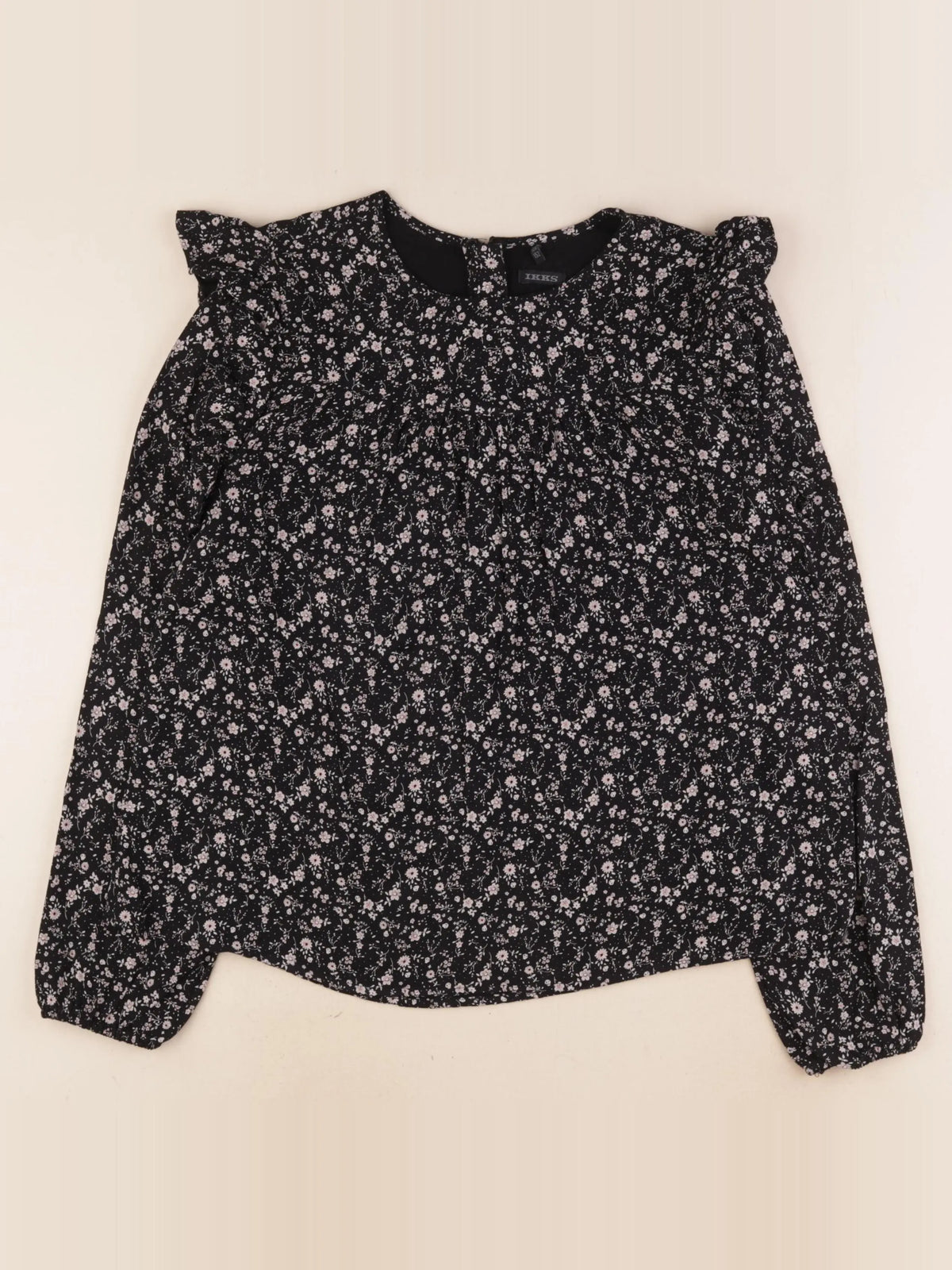 IKKS - blouse noir - 12 ans