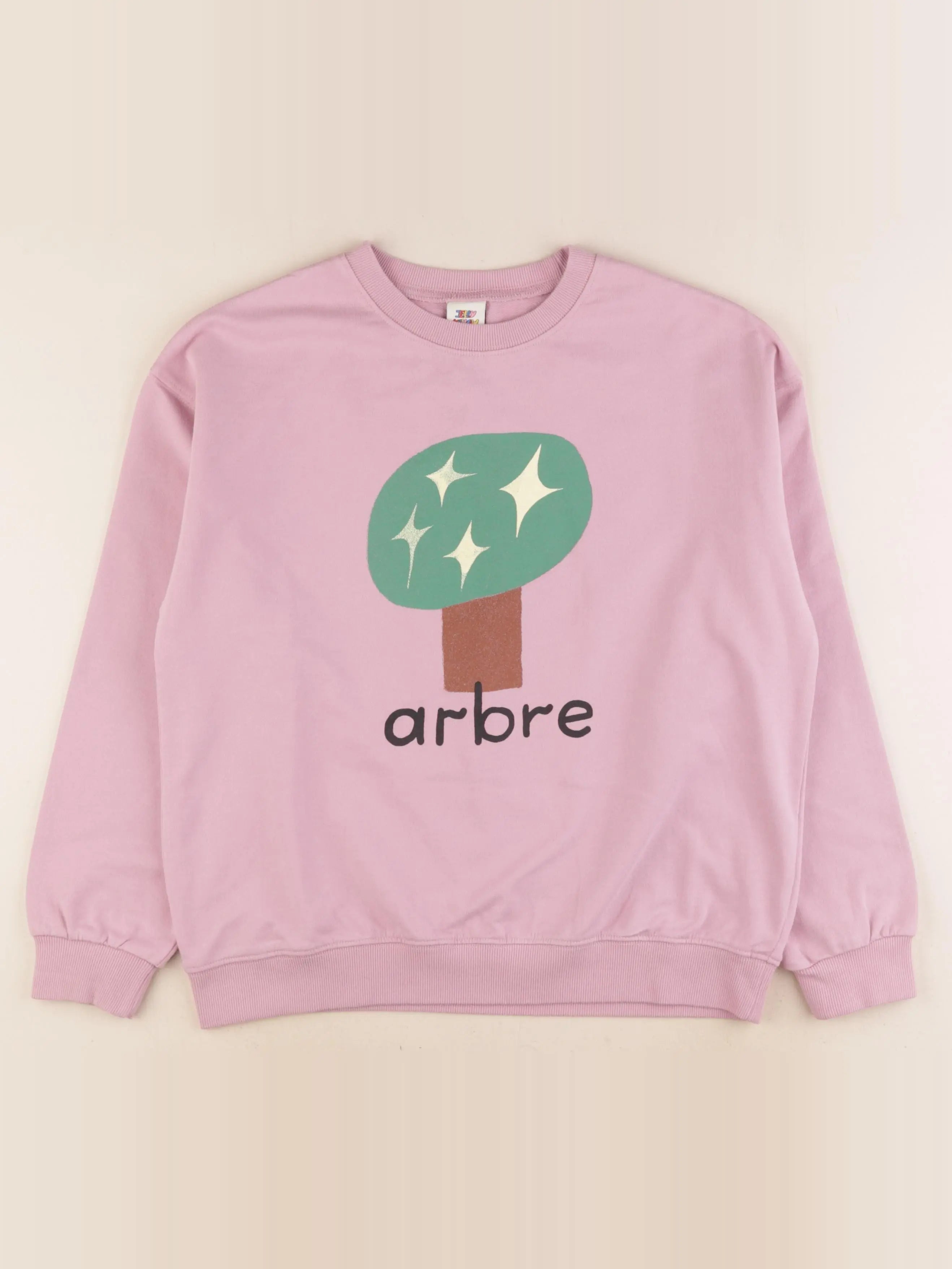 Jellymallow - sweat violet - 10/11 ans