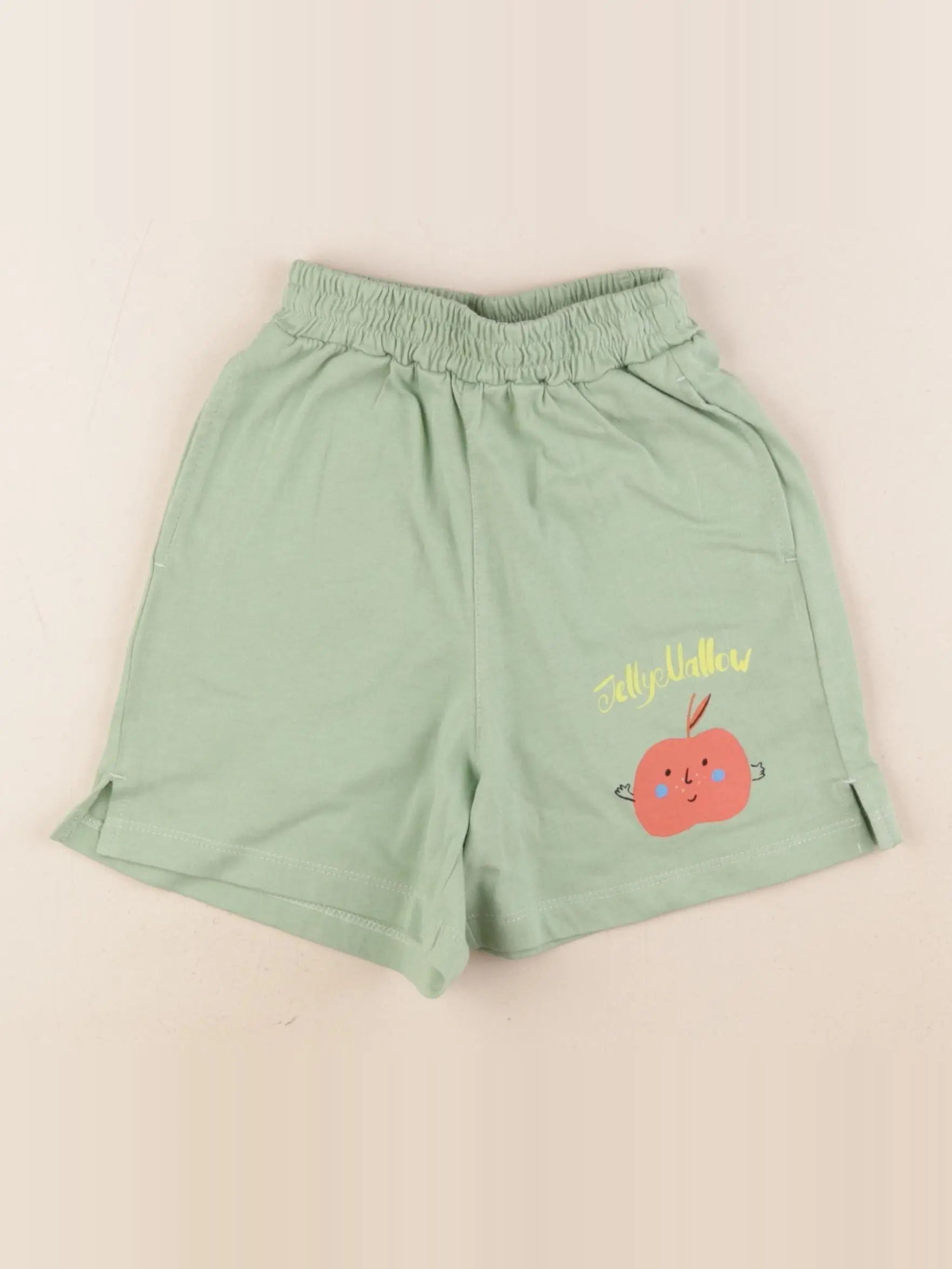 Jellymallow - short vert - 4/5 ans