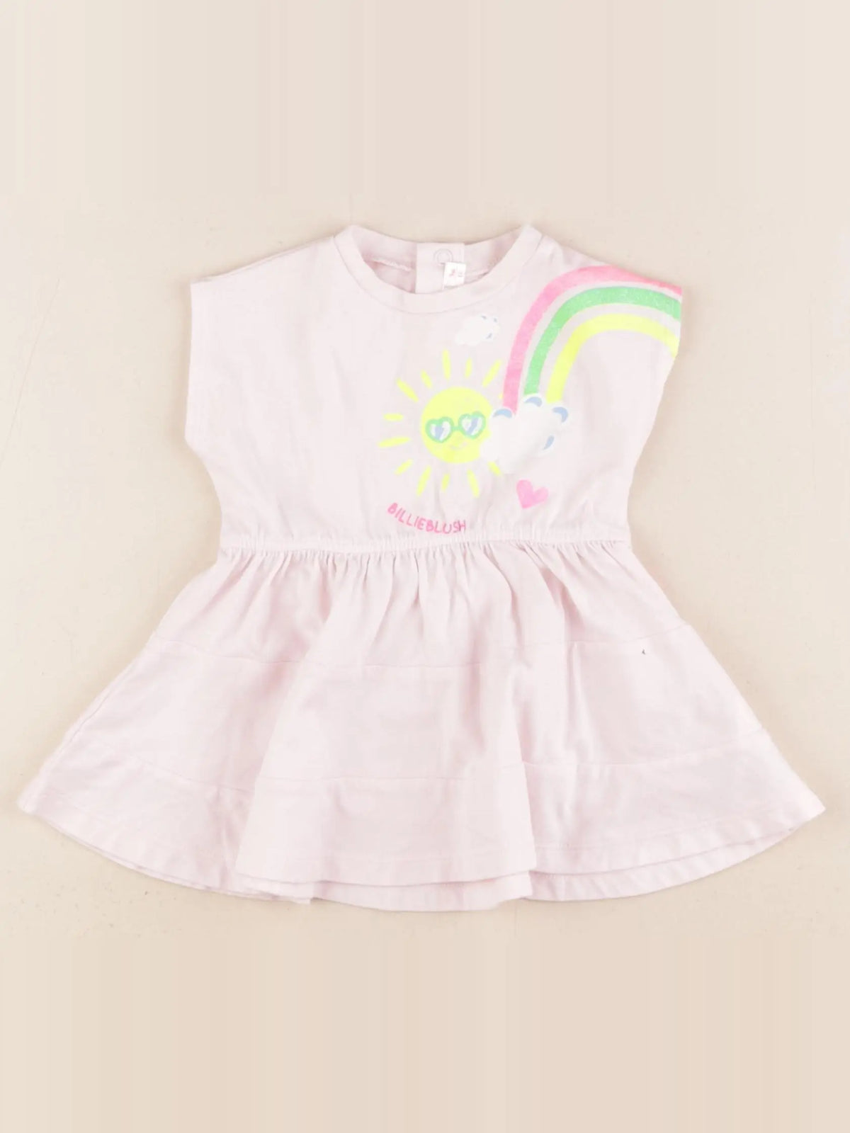 Billie Blush - robe rose - 3 mois
