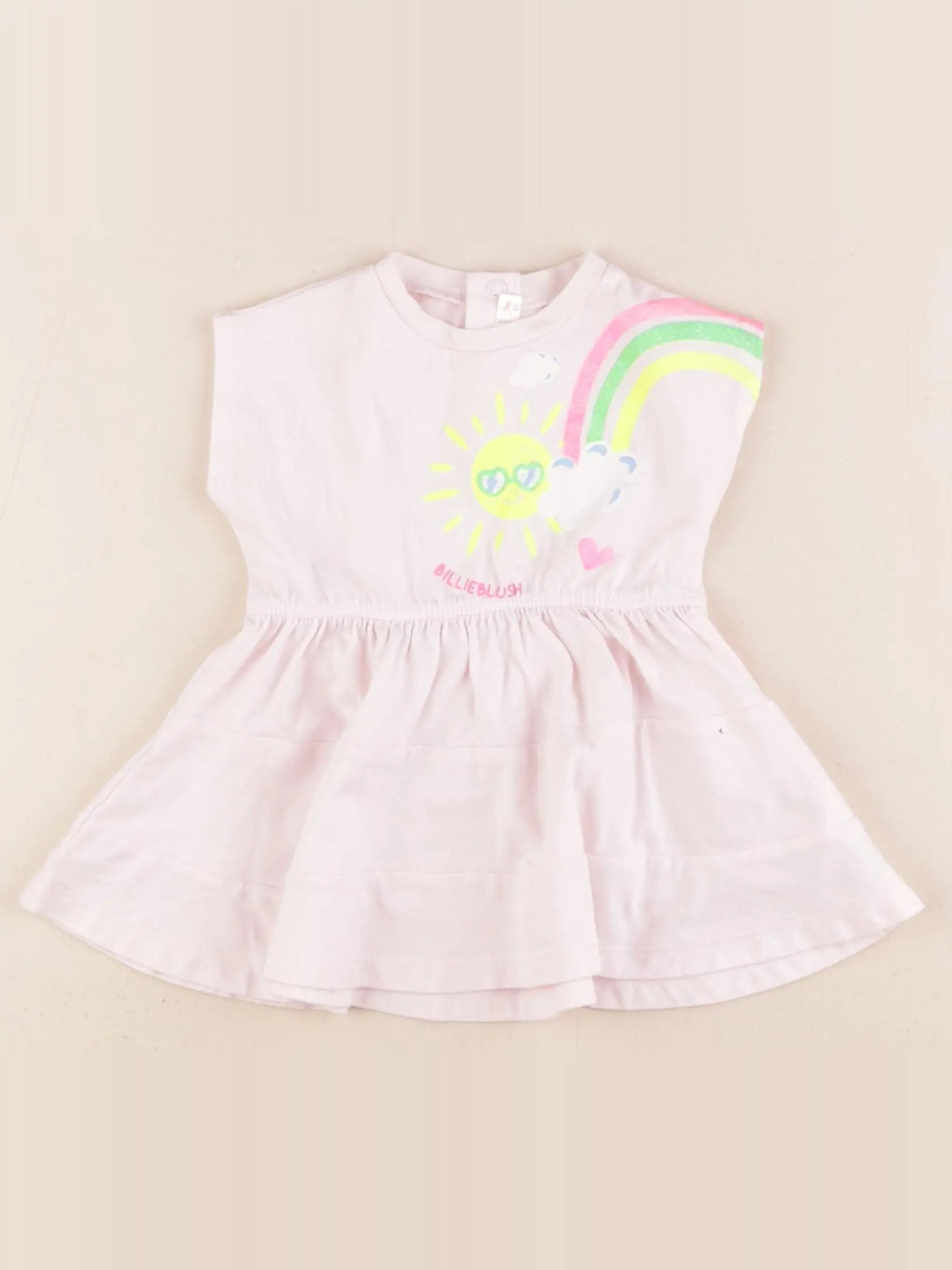 Billie Blush - robe rose - 3 mois