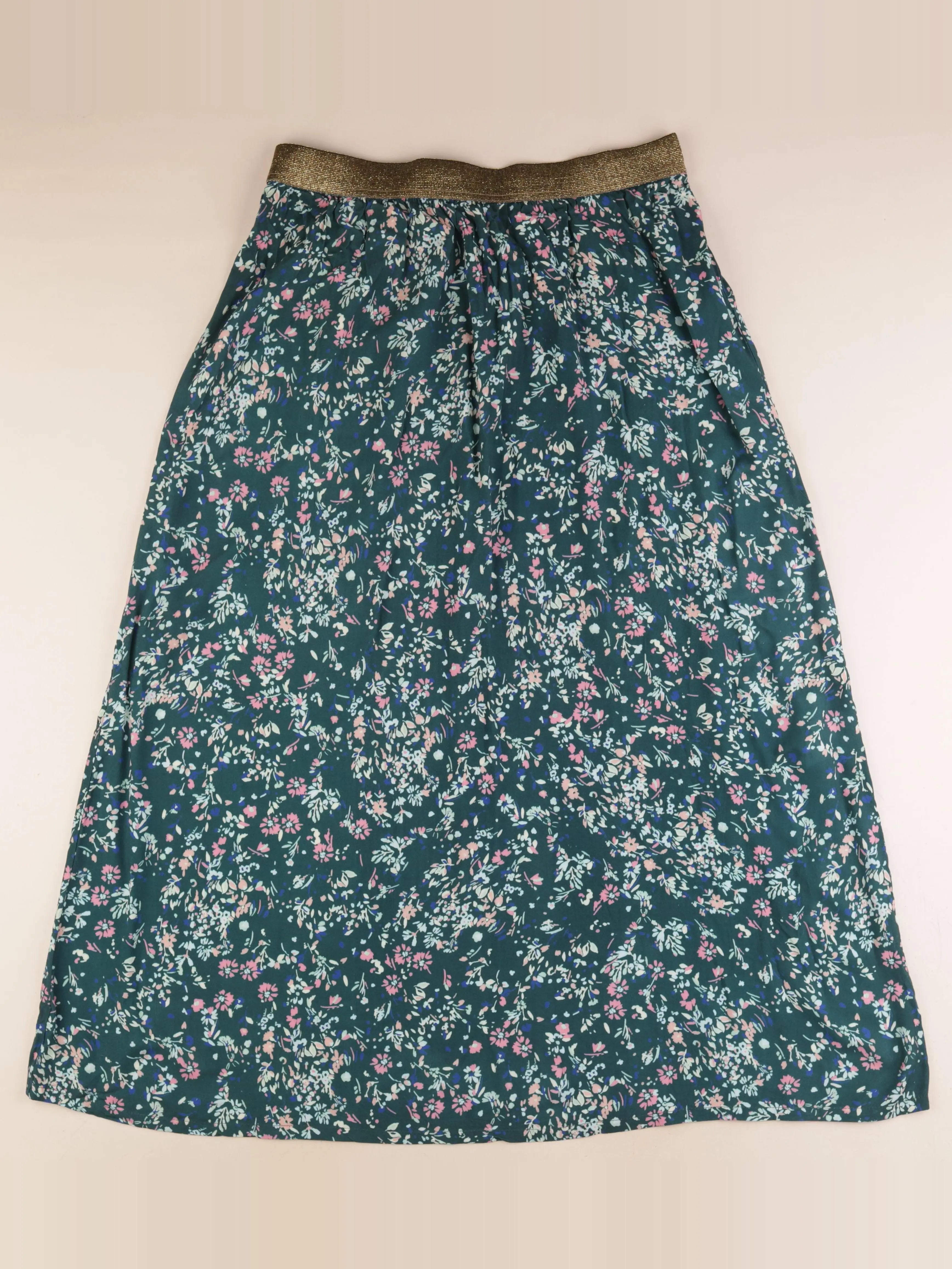 Envie de fraise - jupe grossesse bleu, or - 40