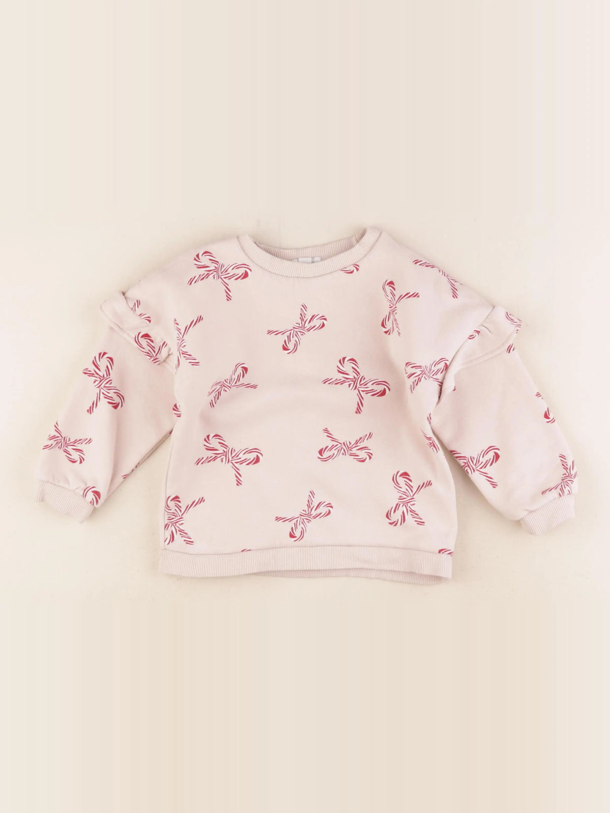 Vertbaudet - sweat rose - 2 ans