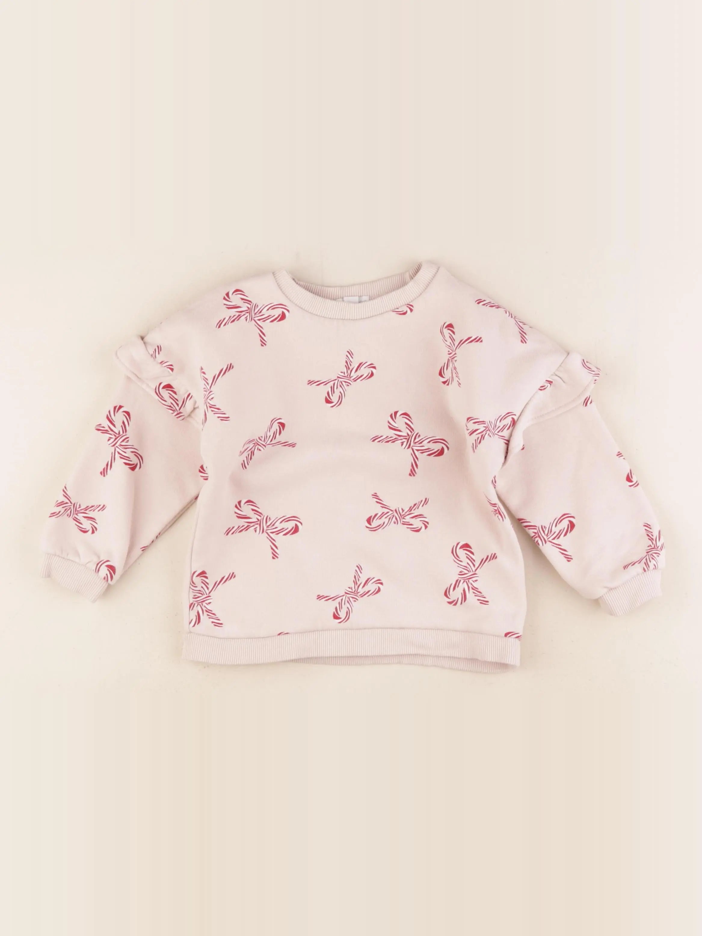 Vertbaudet - sweat rose - 2 ans