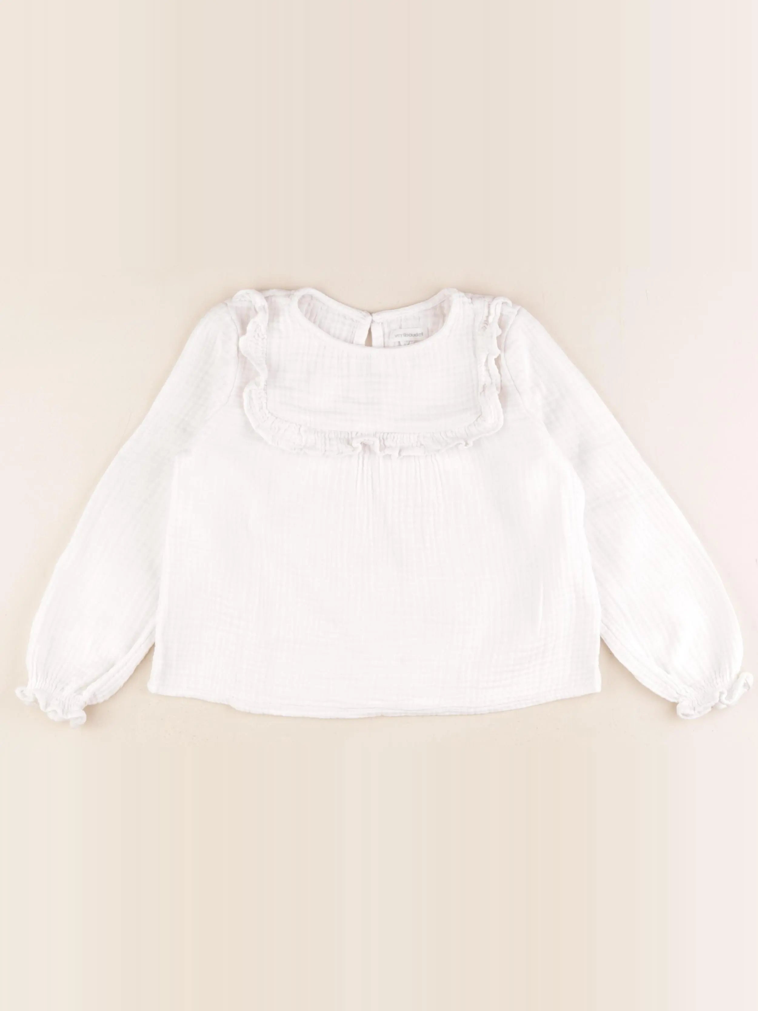 Vertbaudet - blouse blanc - 5 ans