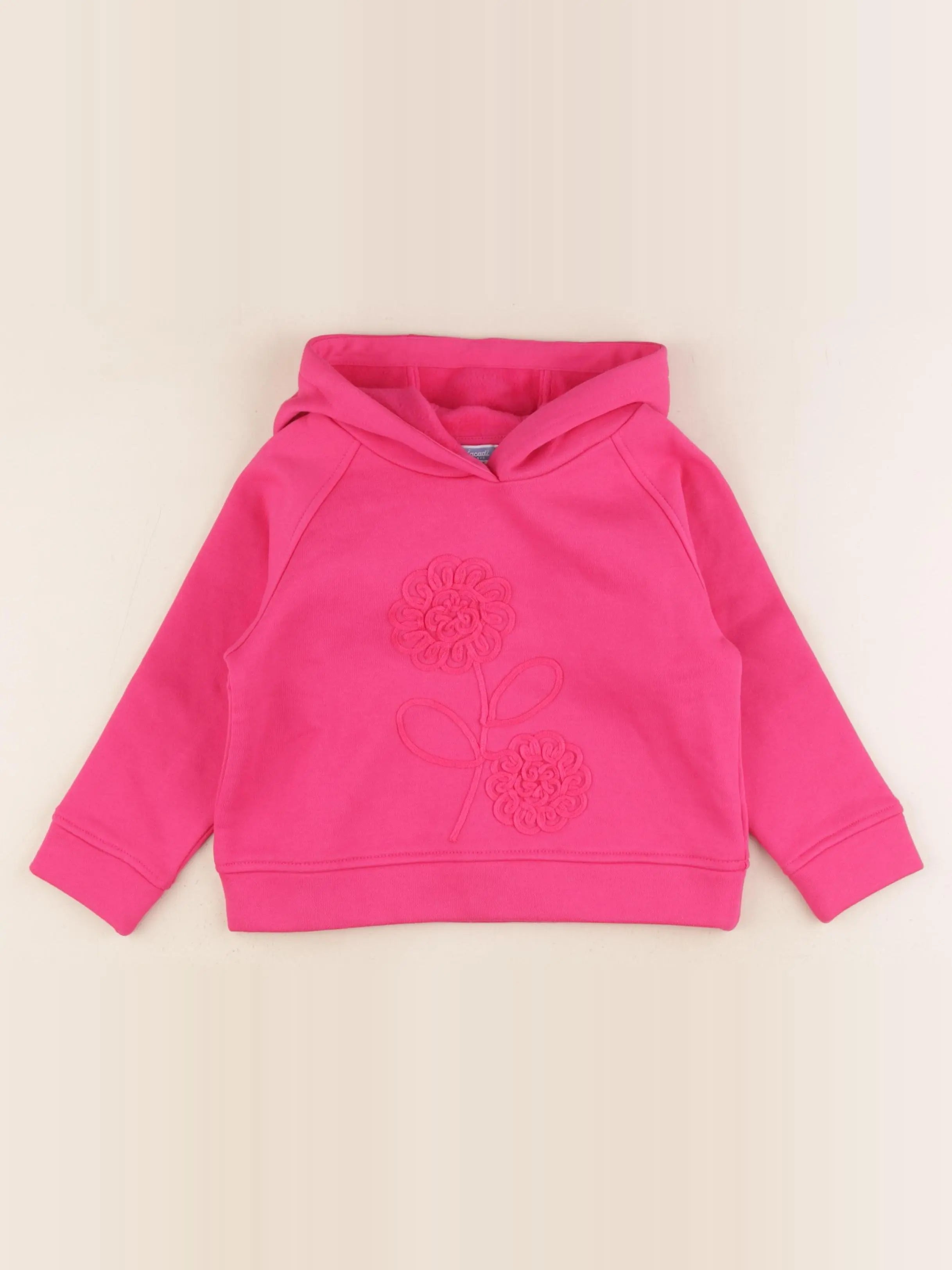 Jacadi - sweat rose - 4 ans