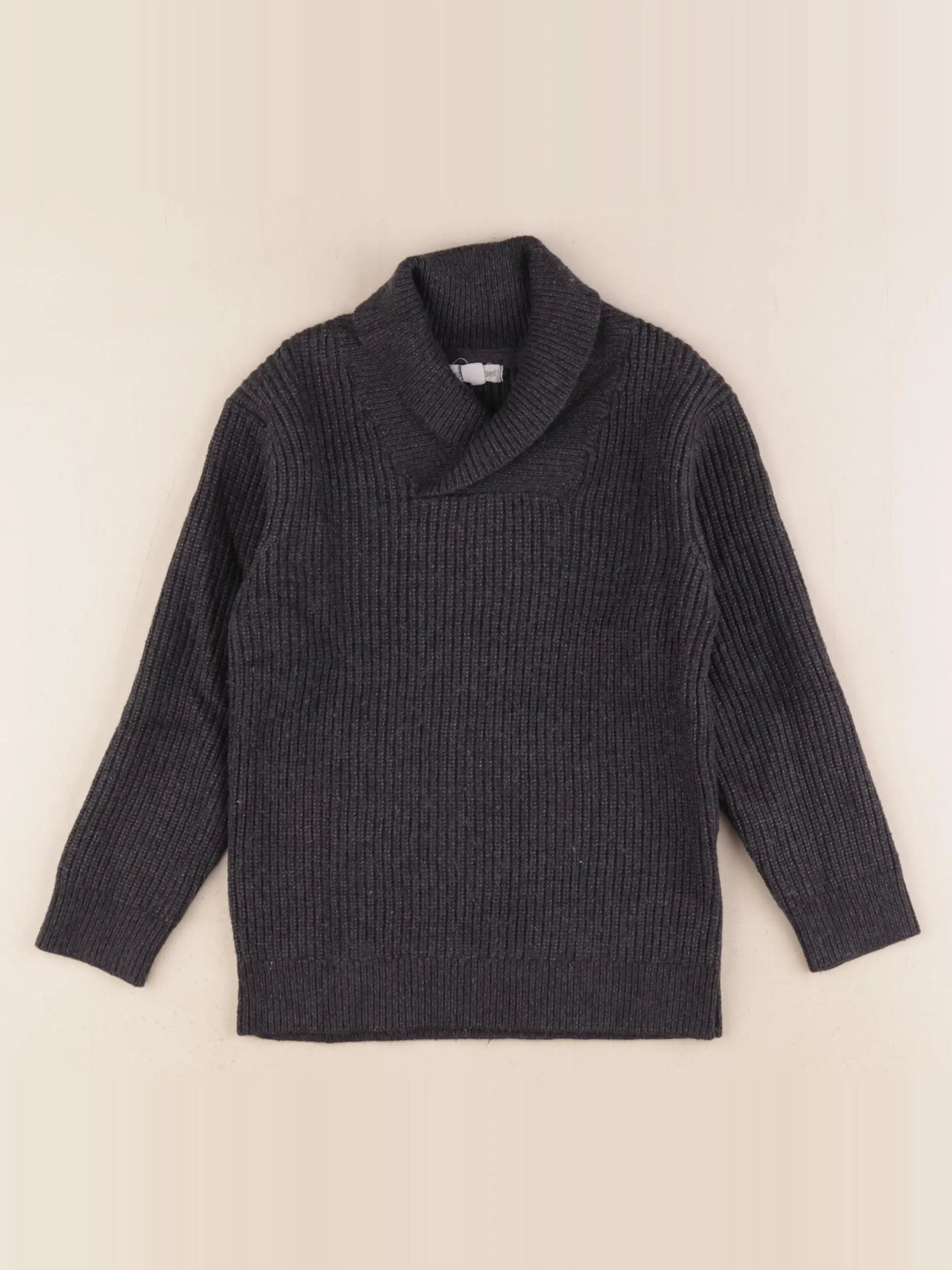 Vertbaudet - pull gris - 5 ans