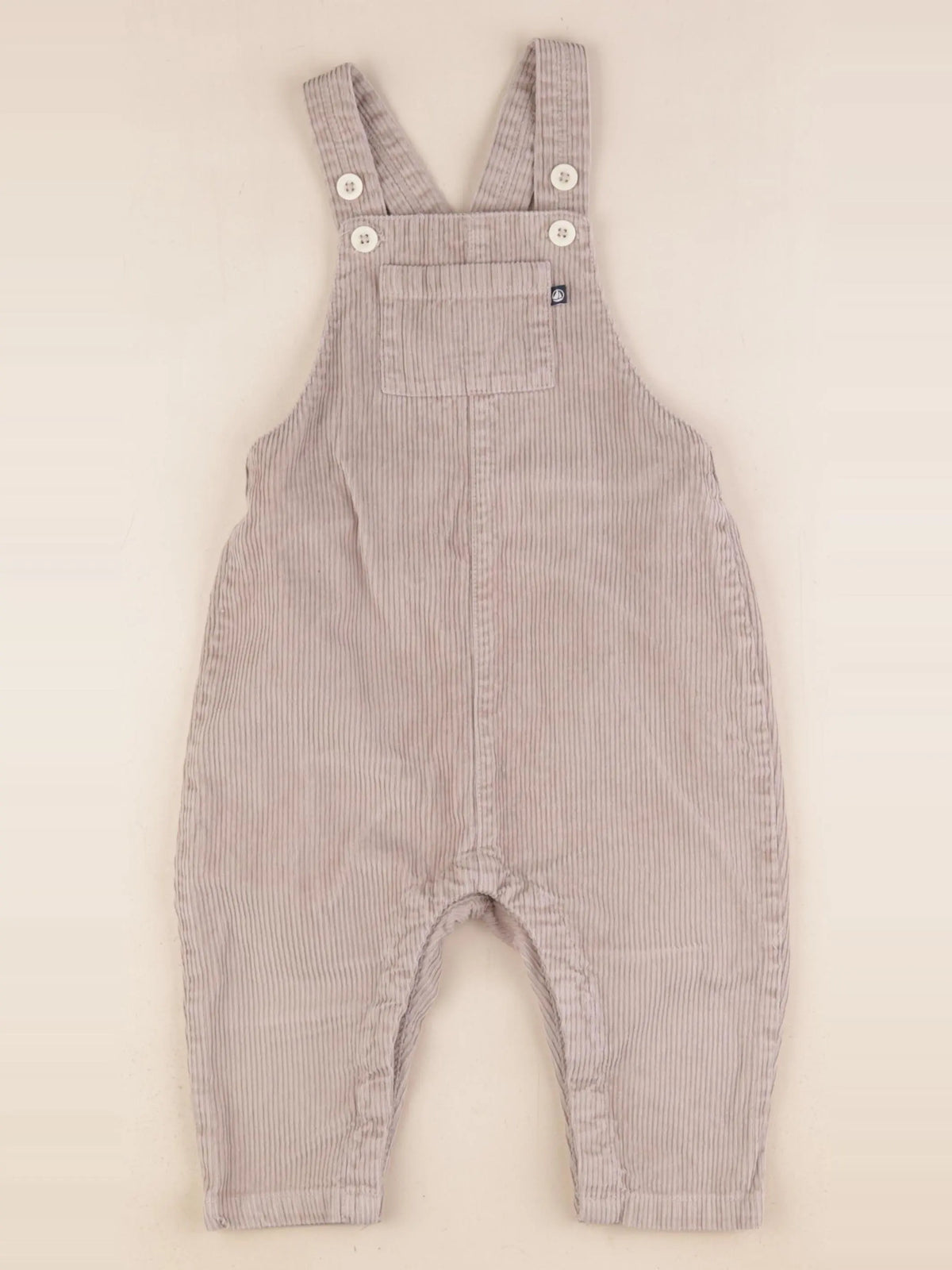 Petit Bateau - salopette marron - 24 mois