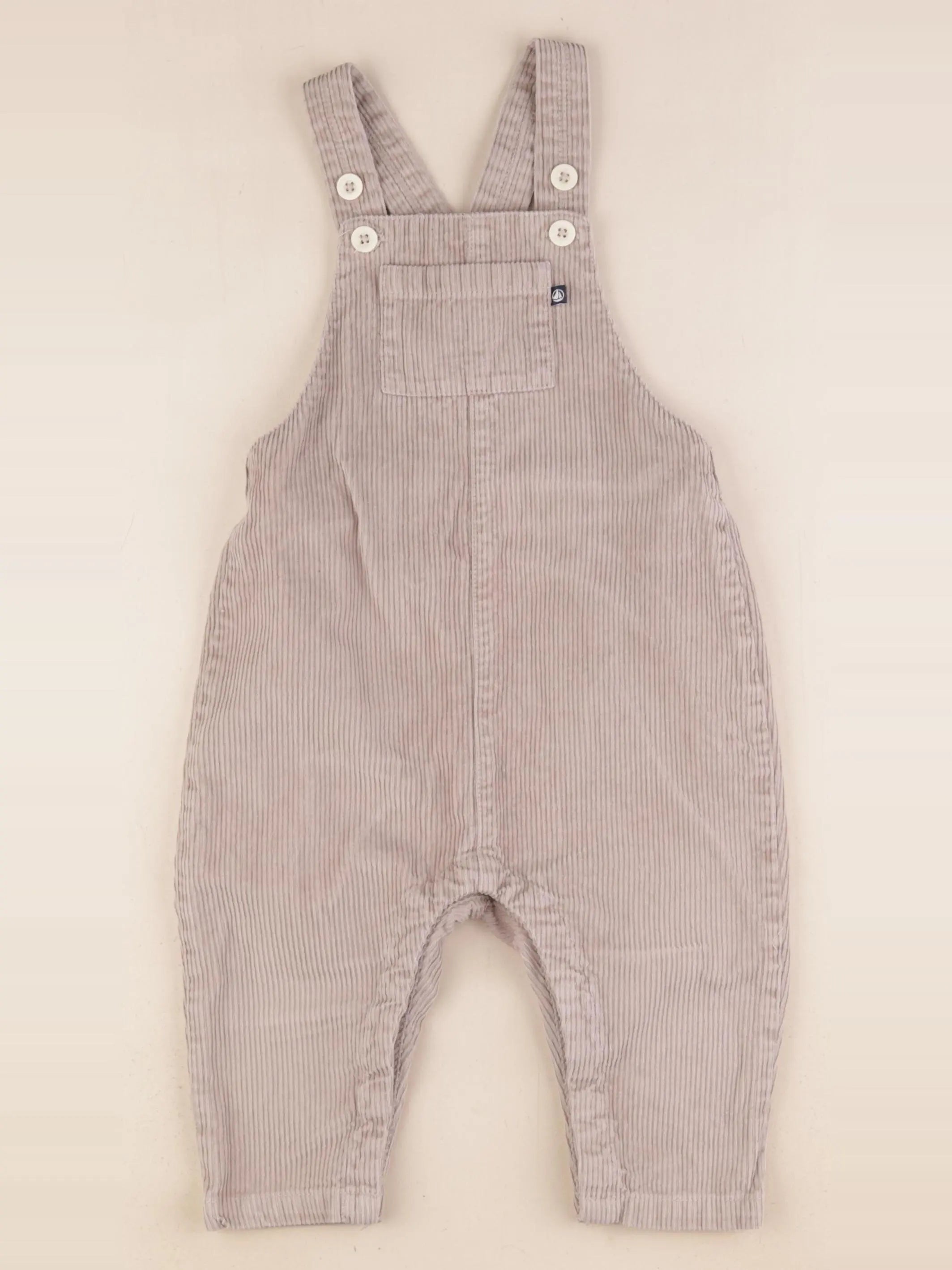 Petit Bateau - salopette marron - 24 mois