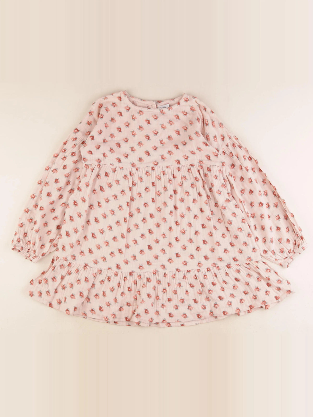 Petit Bateau - robe rose - 8 ans