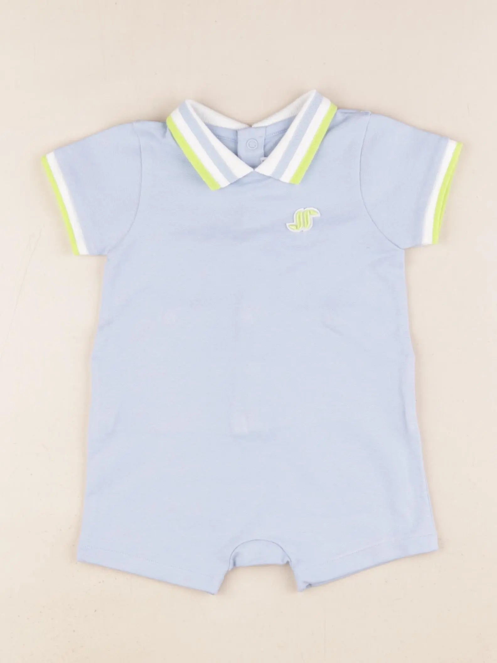 Jacadi - combinaison bleu - 6 mois
