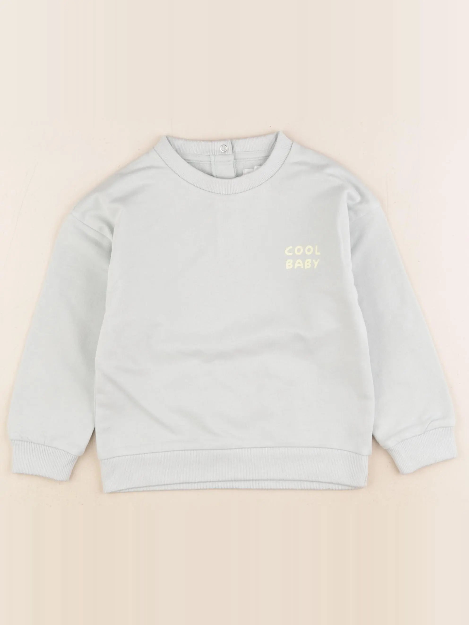 Vertbaudet - sweat vert - 36 mois