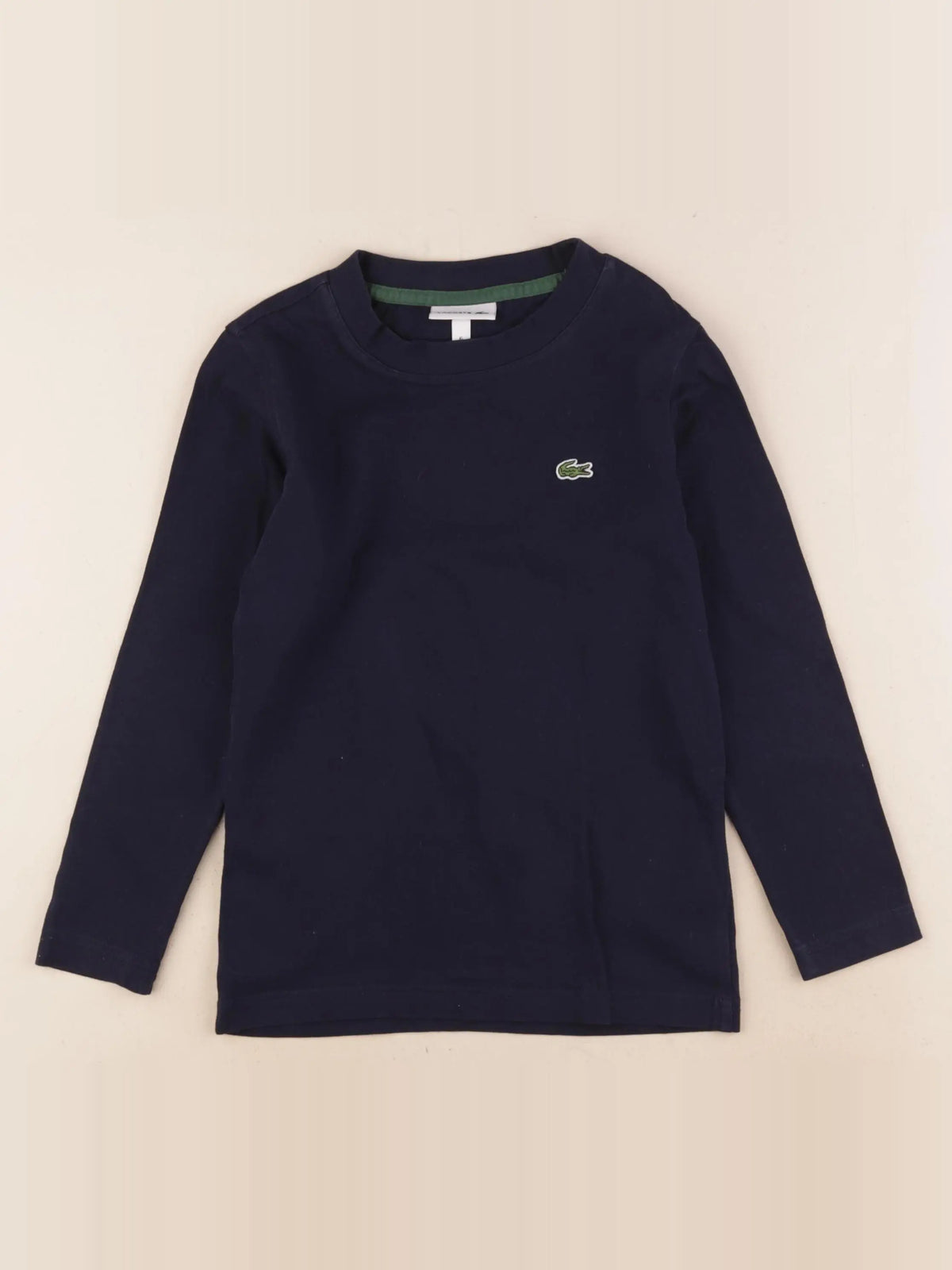 Lacoste - tee-shirt bleu - 6 ans
