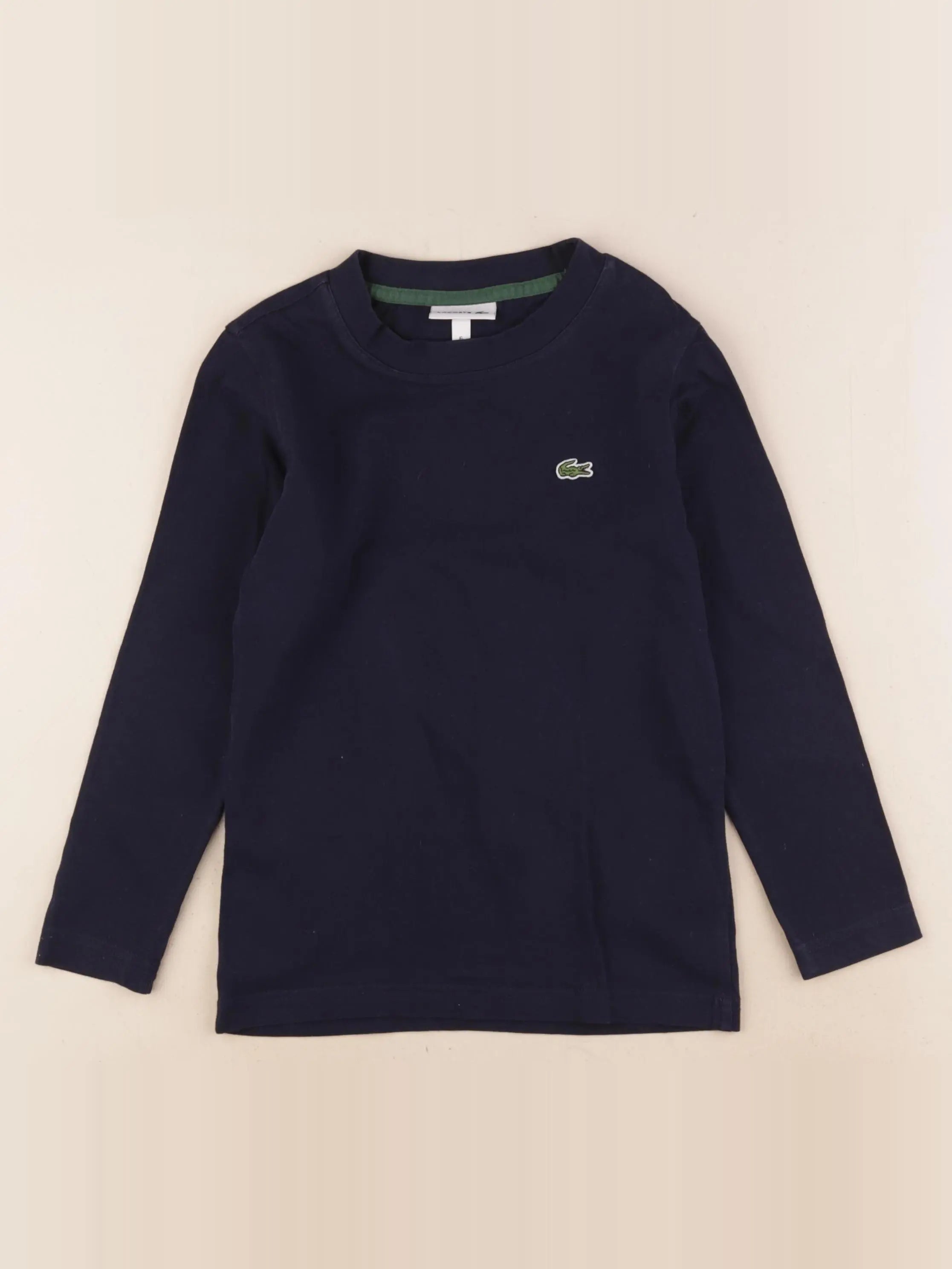 Lacoste - tee-shirt bleu - 6 ans