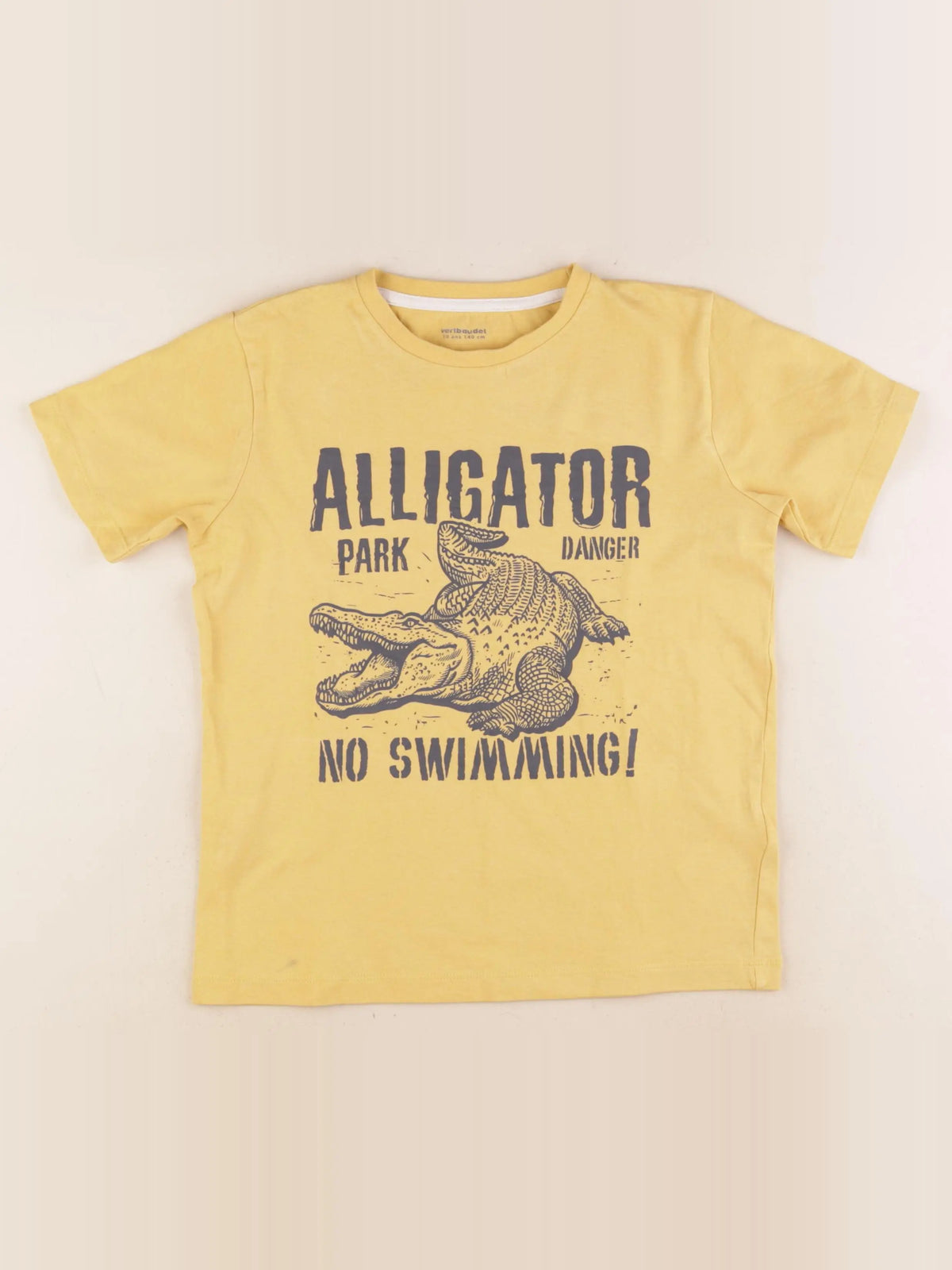 Vertbaudet - tee-shirt jaune - 10 ans