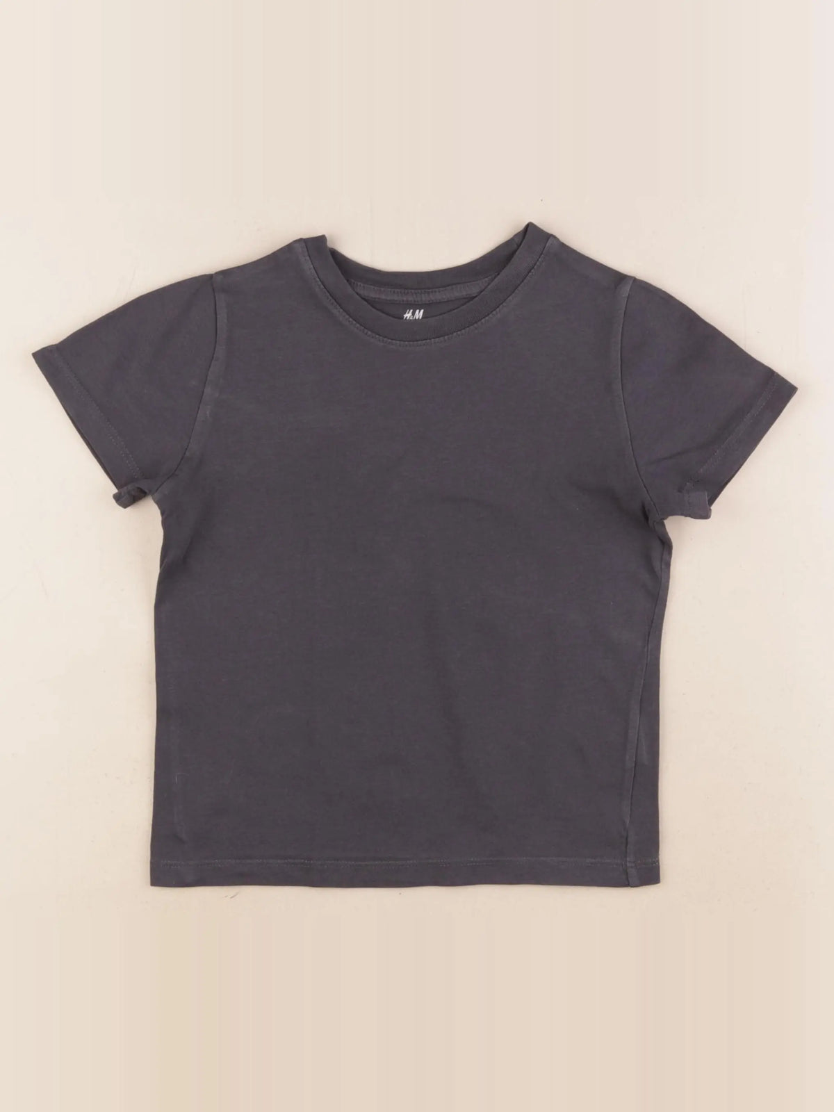 H&M - tee-shirt gris - 2/4 ans