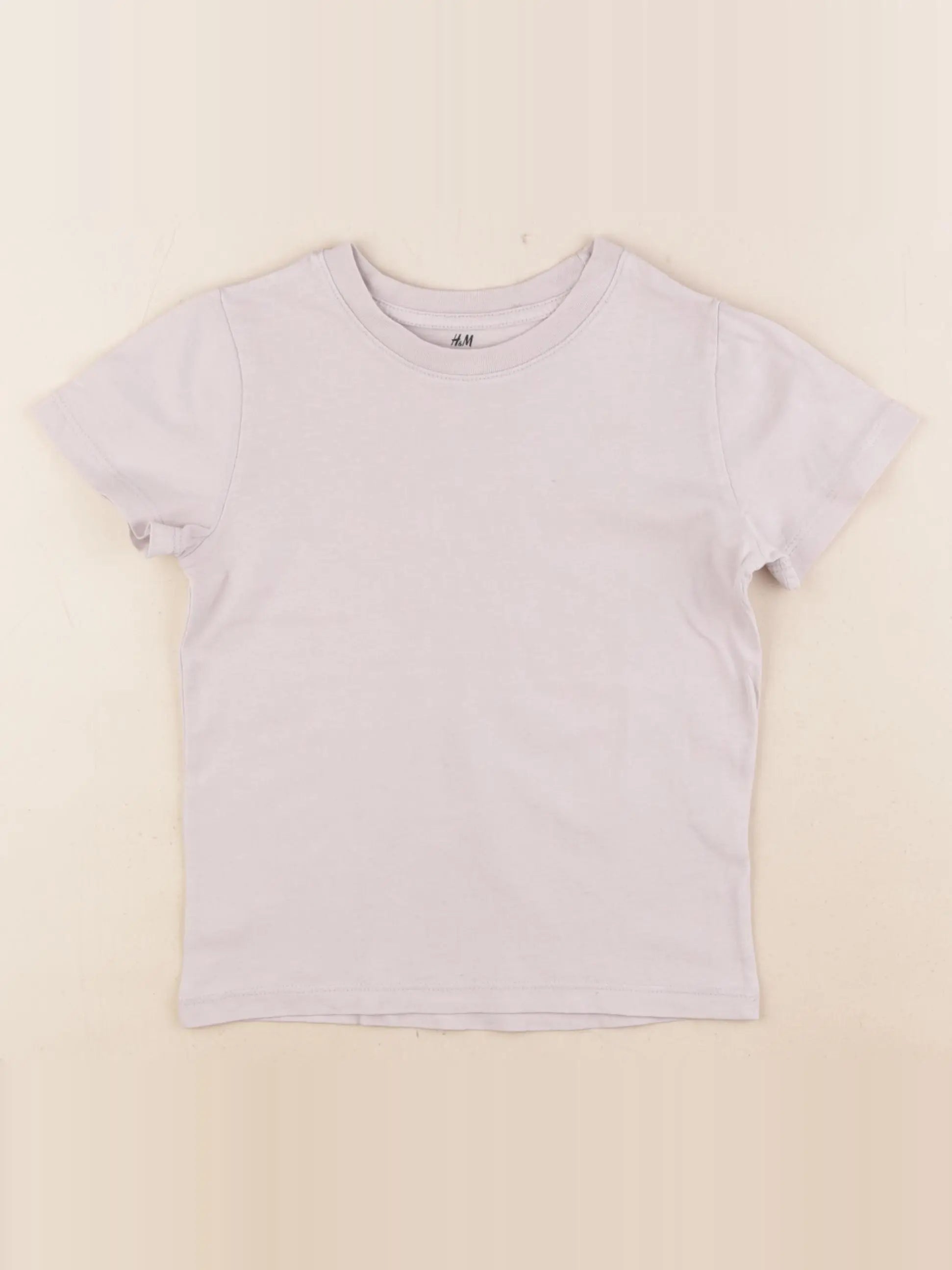 H&M - tee-shirt marron - 2/4 ans