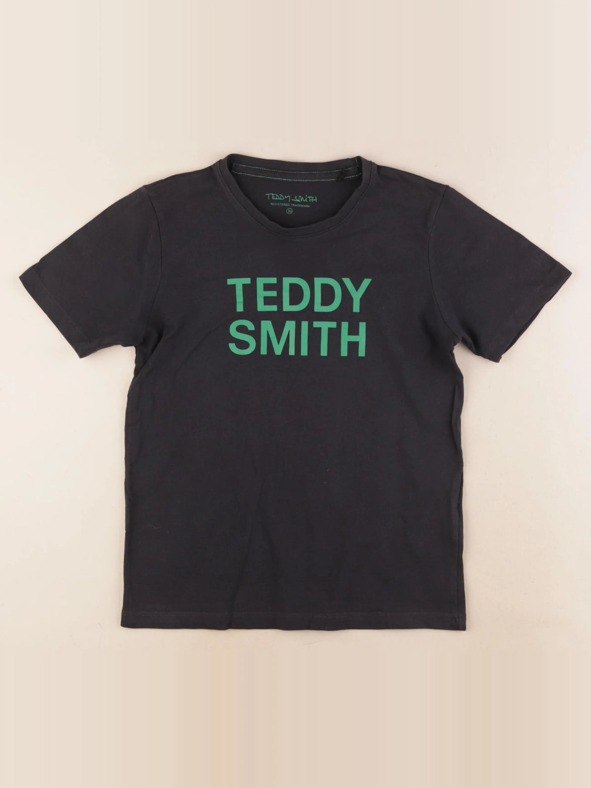 Teddy Smith - tee-shirt noir - 10 ans