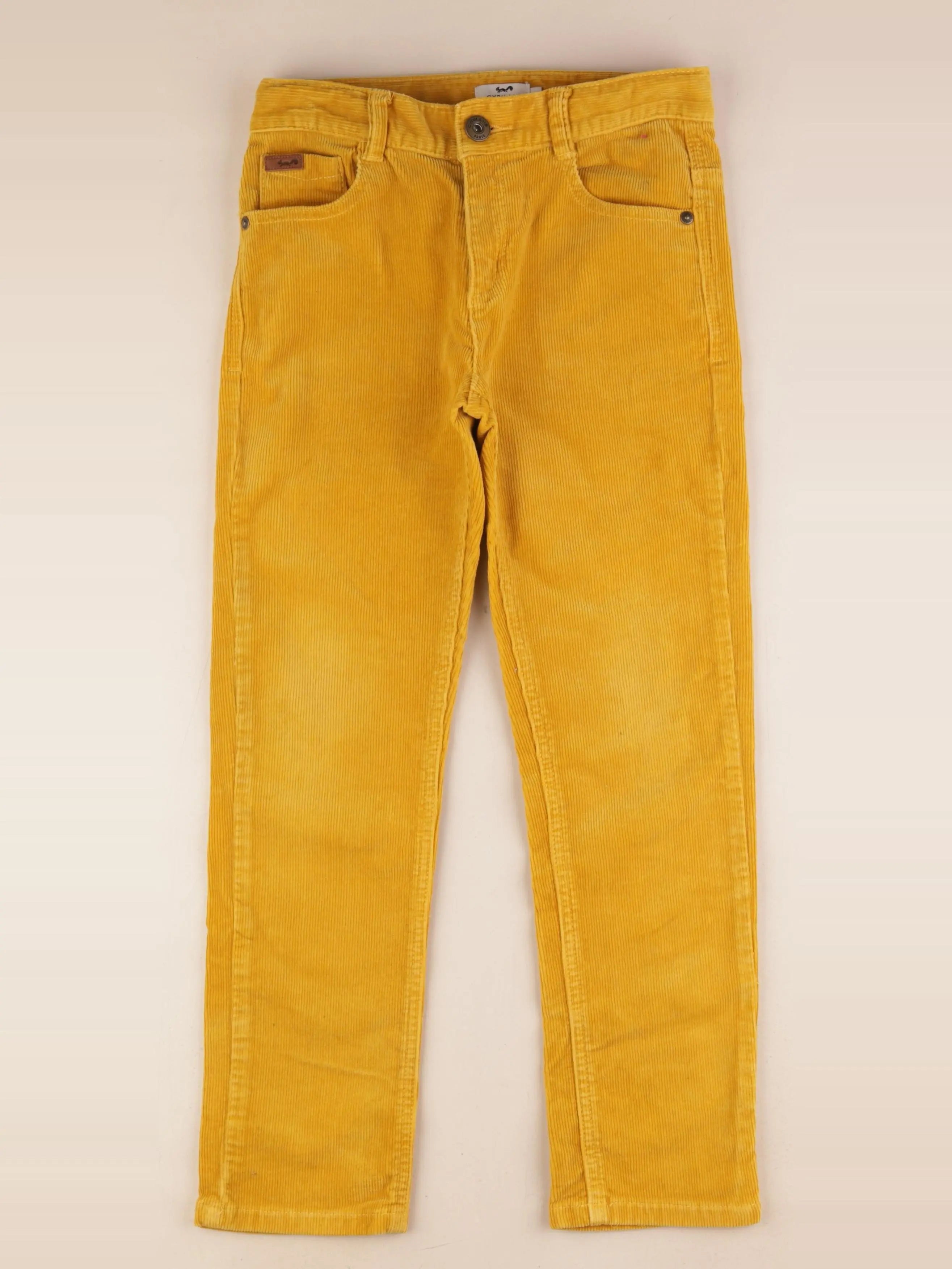 Cyrillus - pantalon jaune - 10 ans