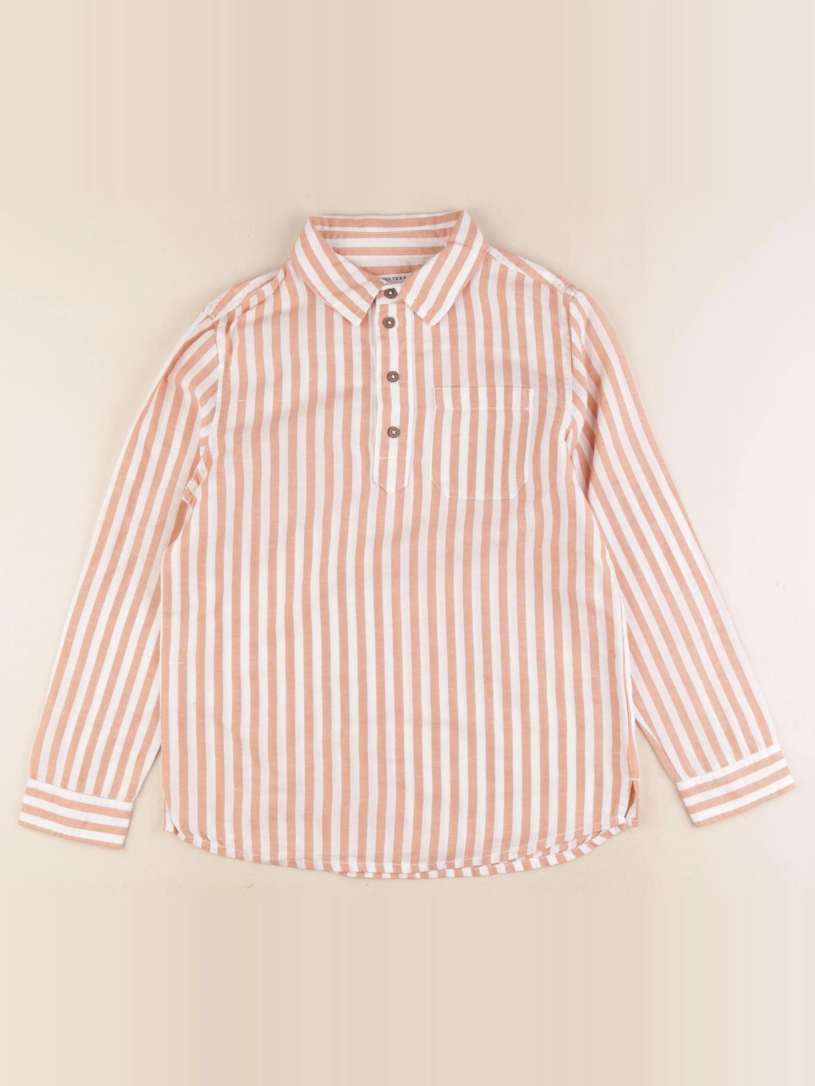Monoprix - chemise multicolore - 10 ans