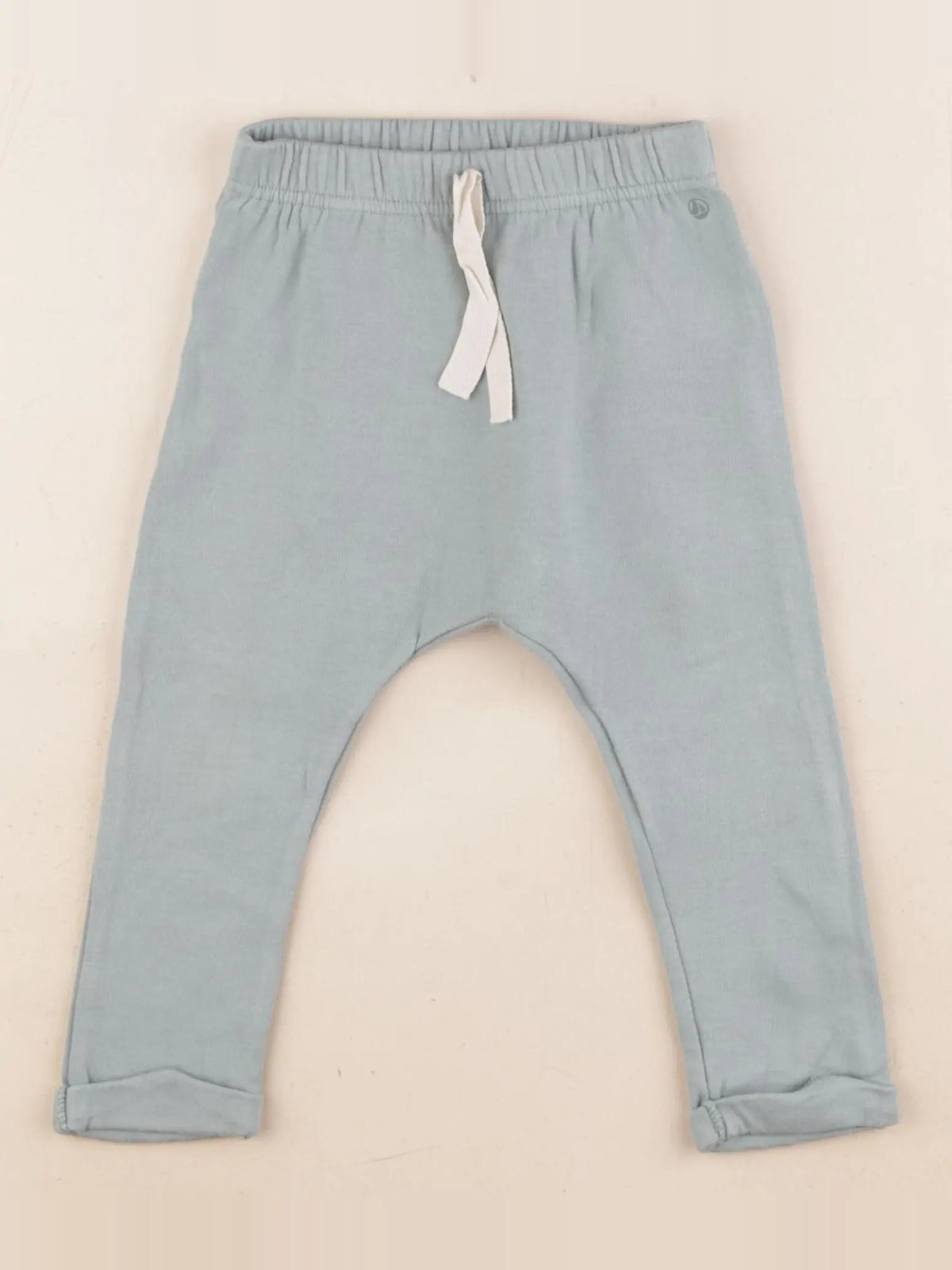 Petit Bateau - pantalon bleu - 18 mois