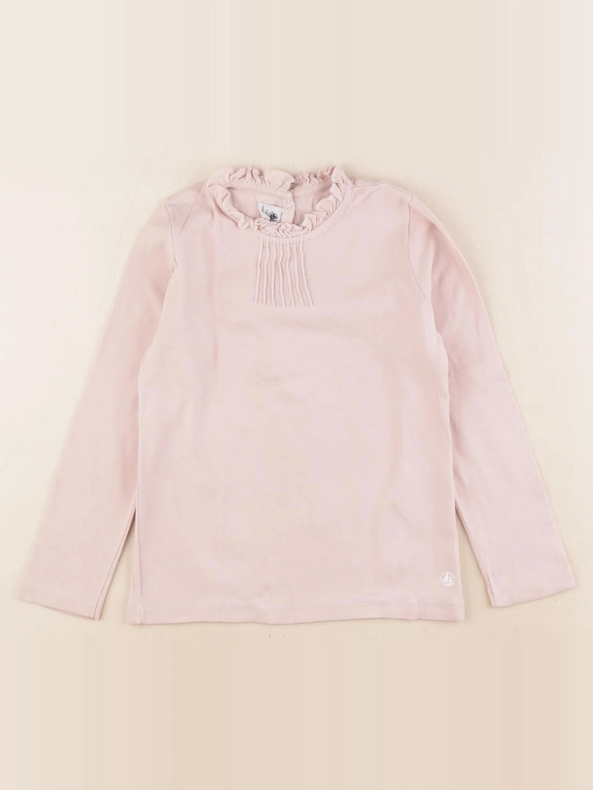 Petit Bateau - tee-shirt rose - 6 ans