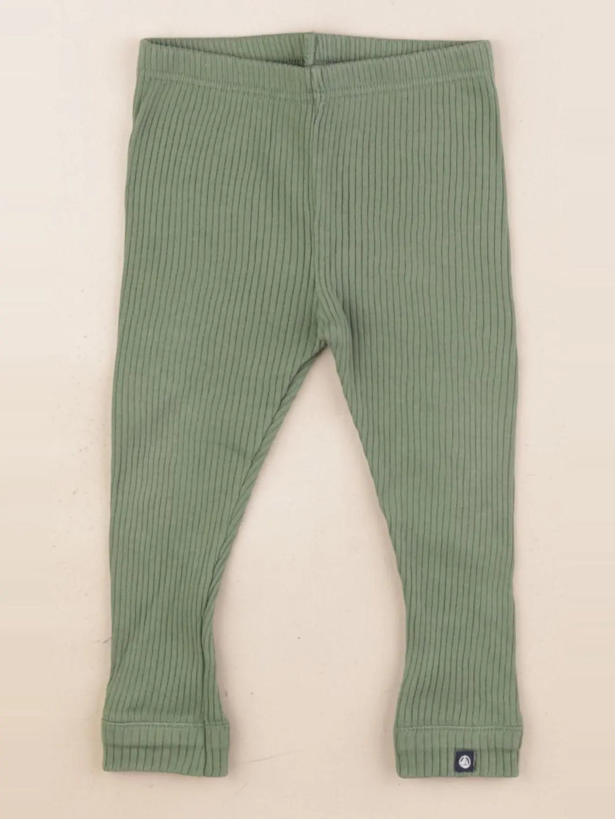 Petit Bateau - legging vert - 18 mois