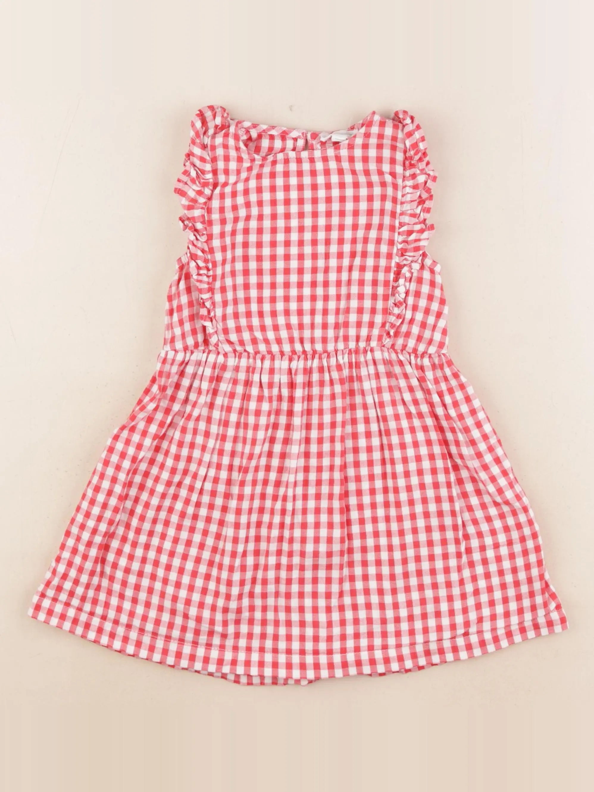 Vertbaudet - robe rouge - 3 ans