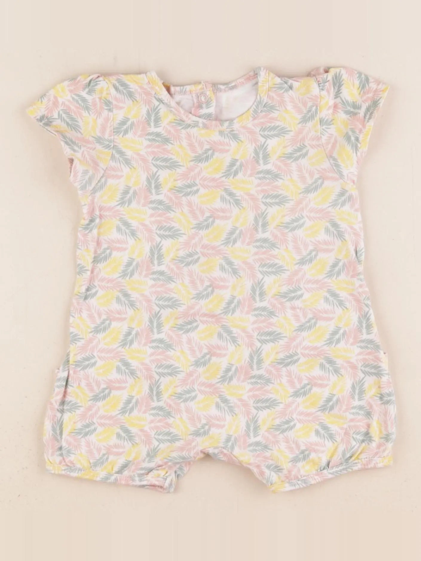 Vertbaudet - pyjama coton multicolore - 6 mois