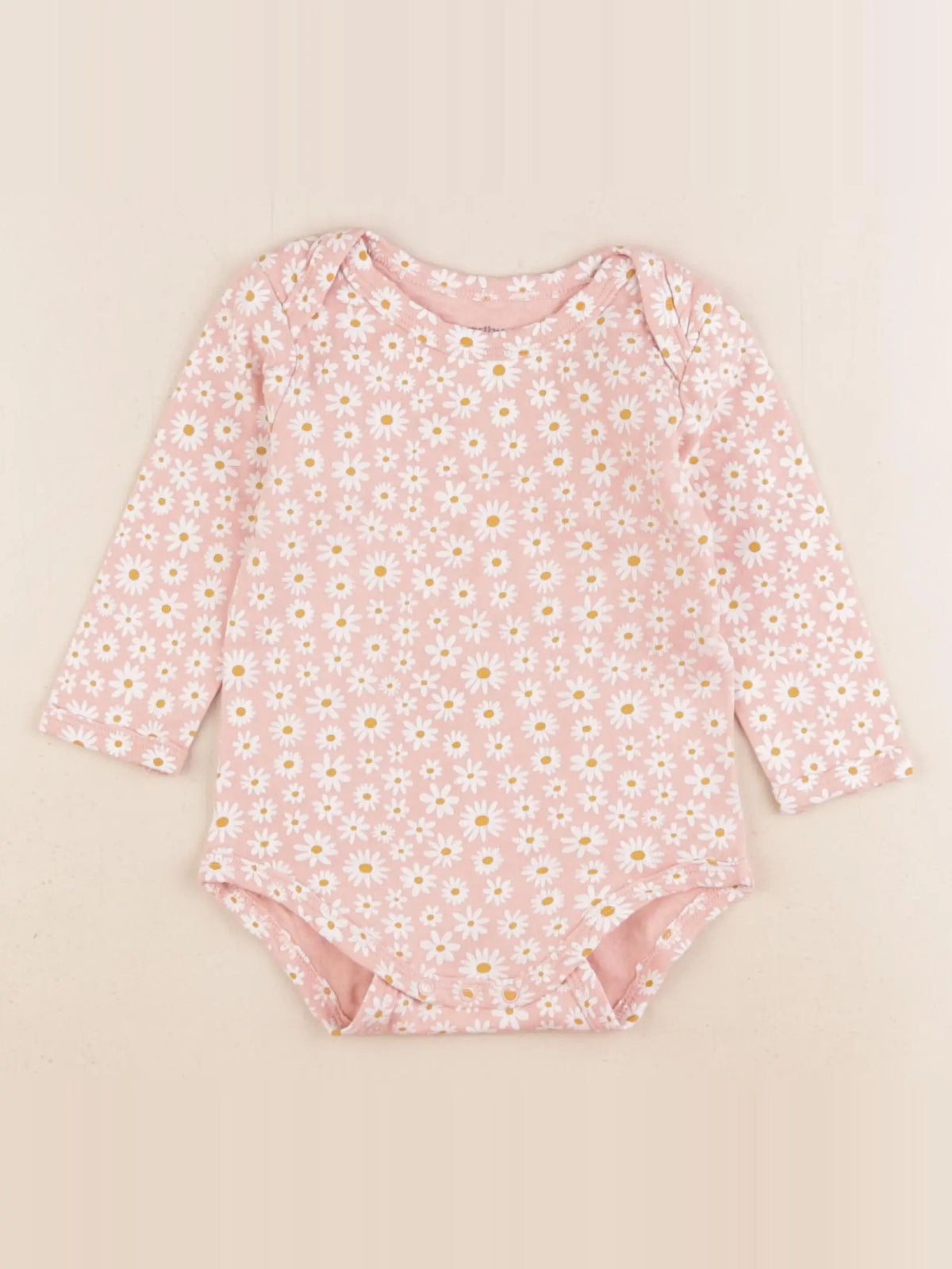 Vertbaudet - body rose - 9 mois