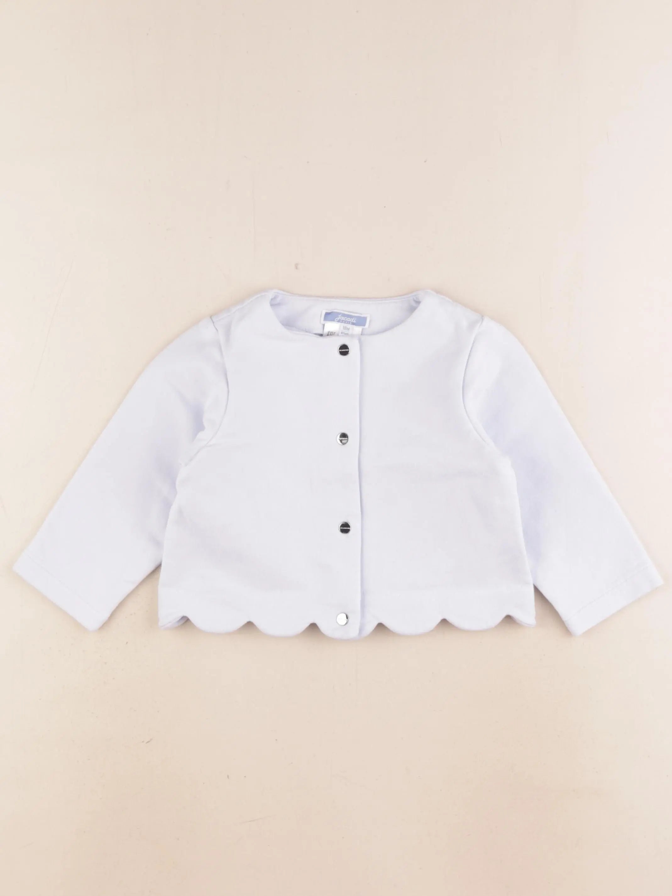 Jacadi - sweat bleu - 18 mois