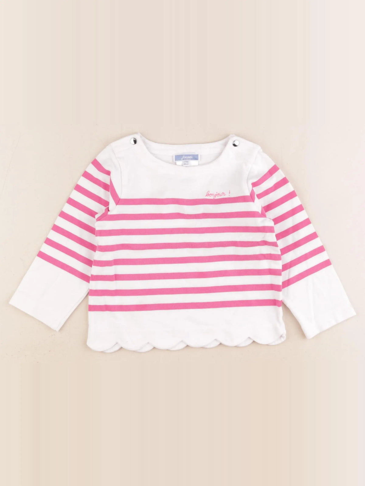 Jacadi - tee-shirt rose - 24 mois