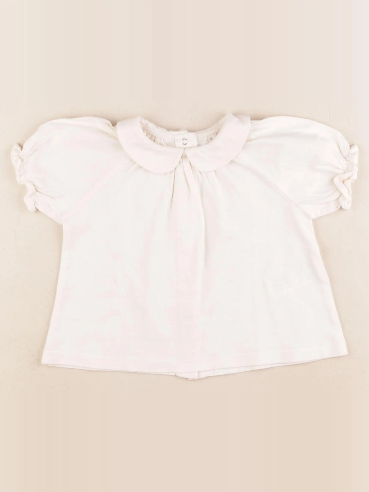 Vertbaudet - tee-shirt beige - 18 mois