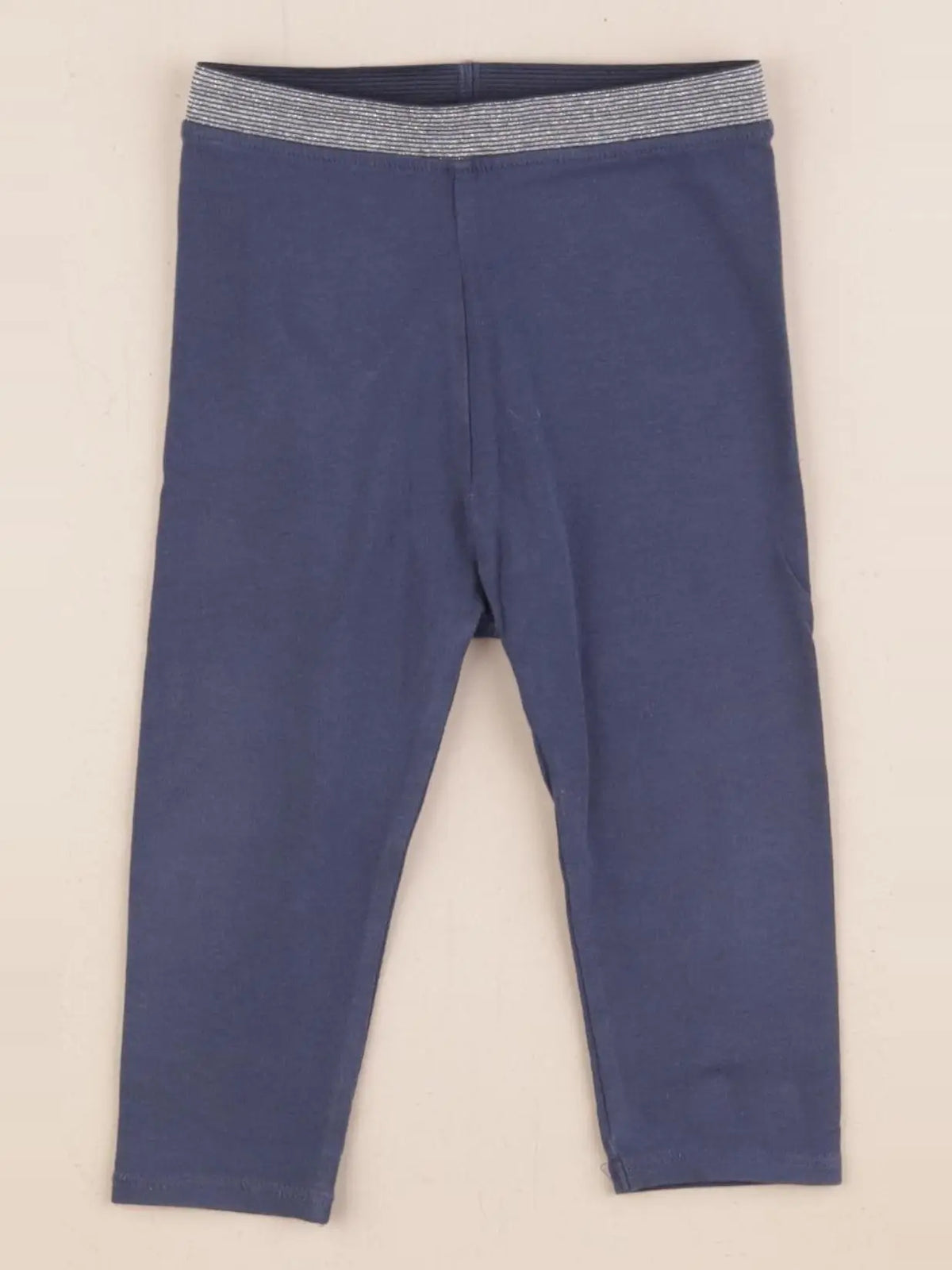 Vertbaudet - legging bleu - 12 mois