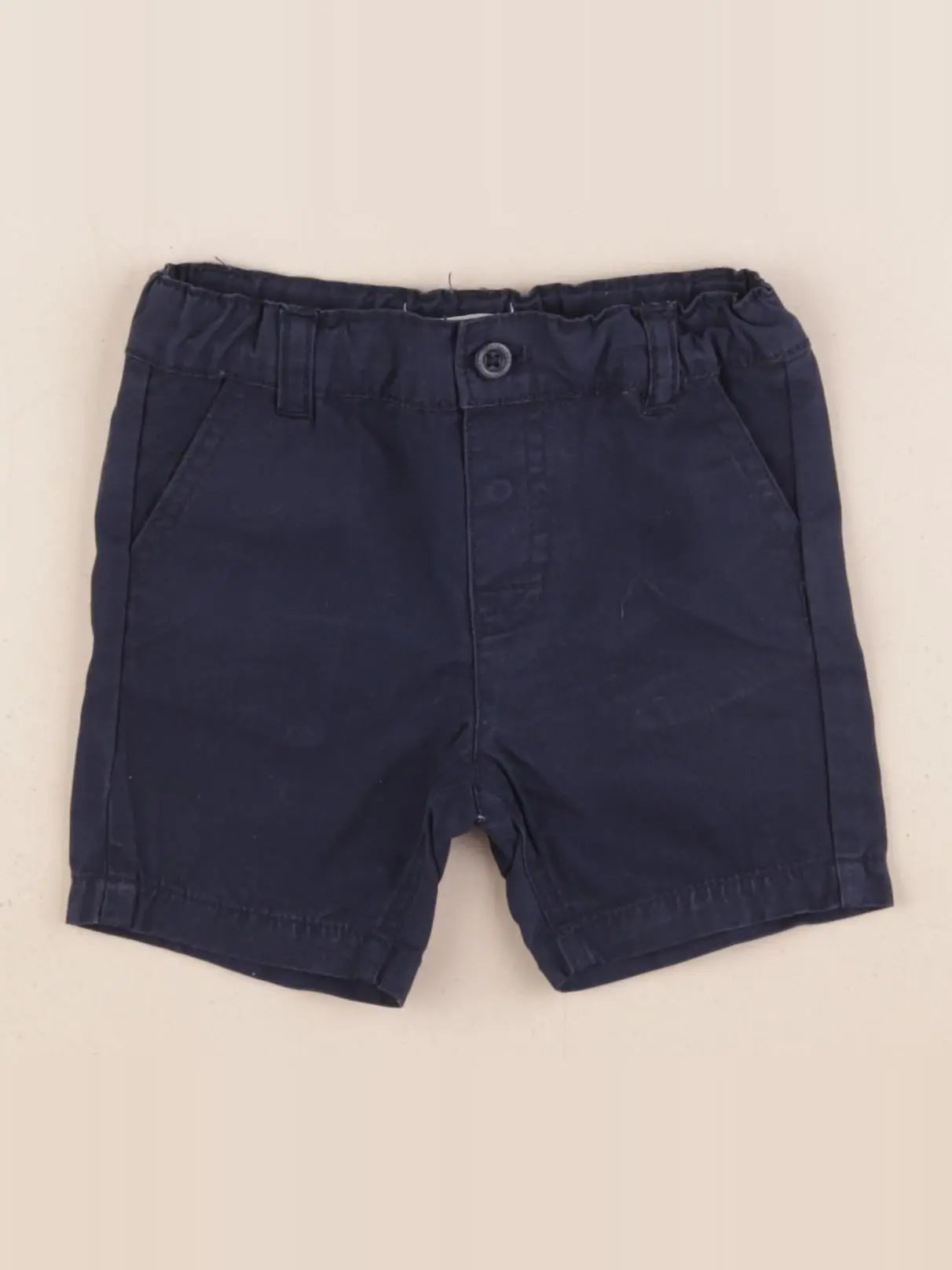 Vertbaudet - short bleu - 6 mois