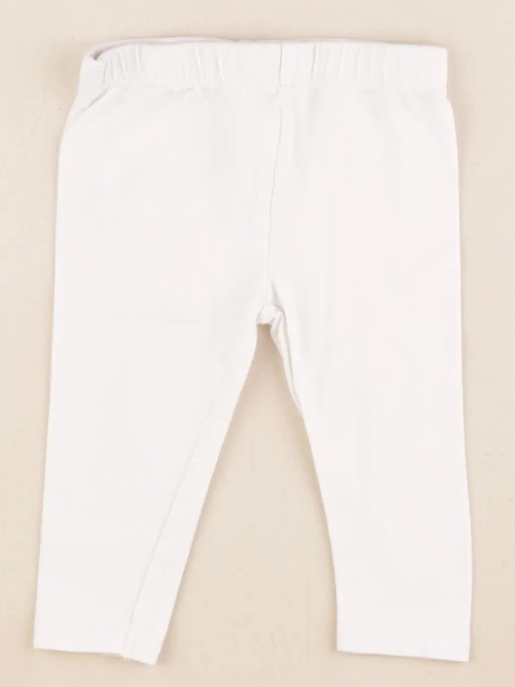 Vertbaudet - legging blanc - 9 mois