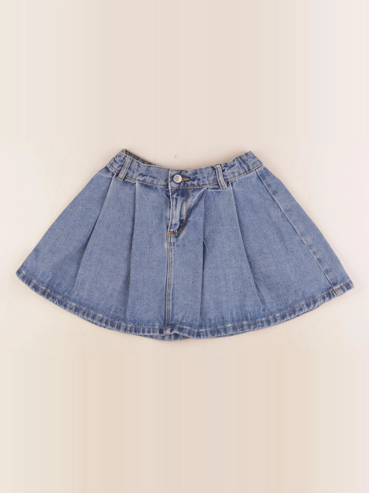 Vertbaudet - jupe bleu - 7 ans
