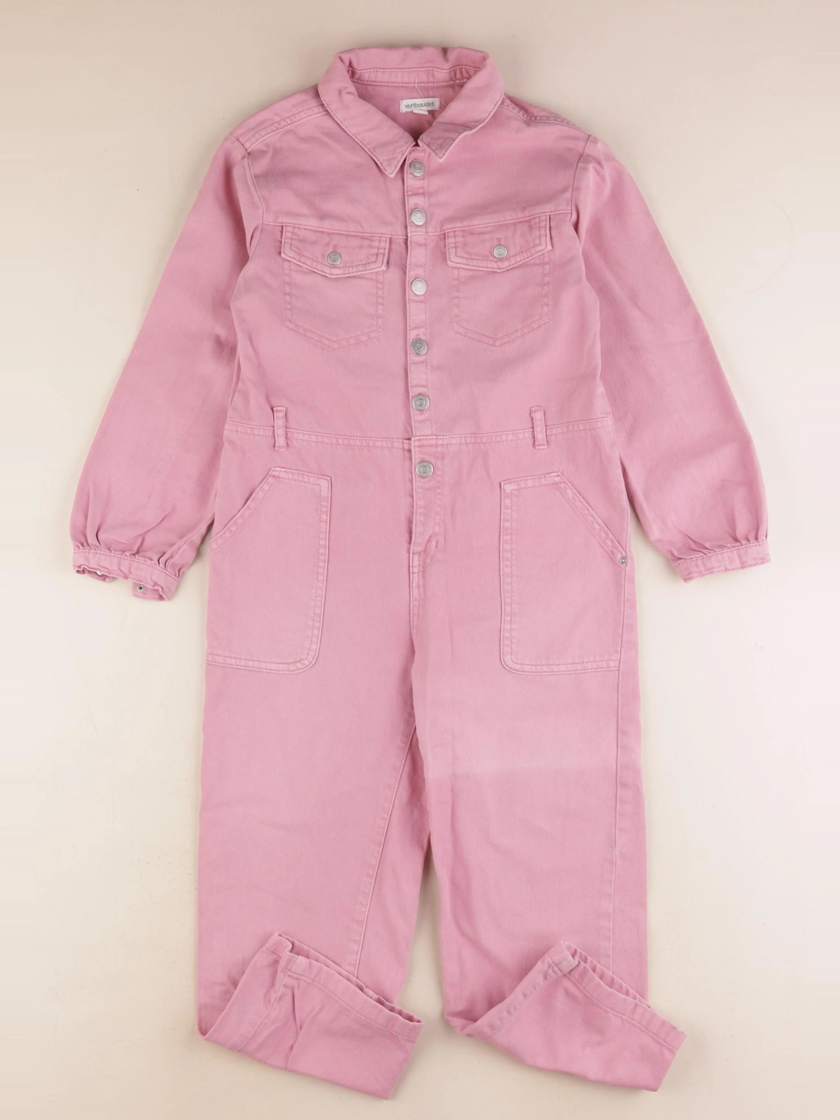Vertbaudet - combinaison rose - 8 ans