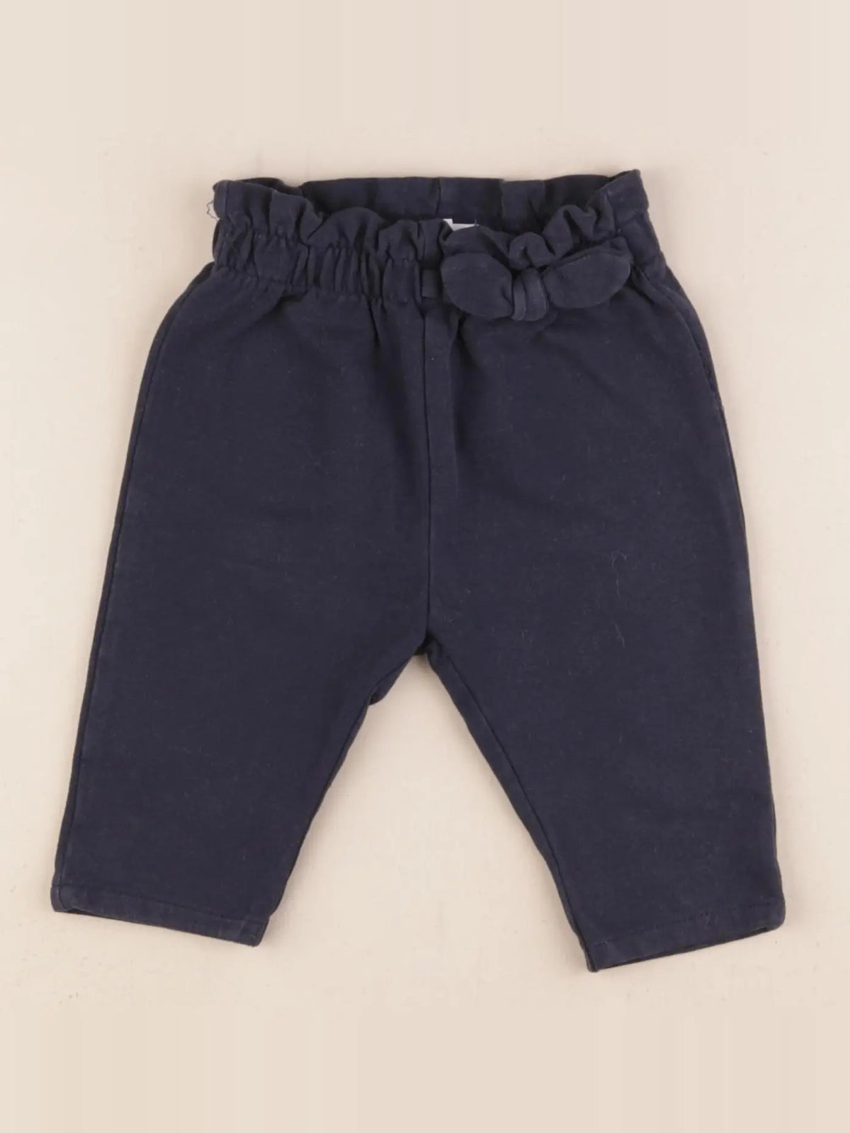 Vertbaudet - pantalon bleu - 6 mois