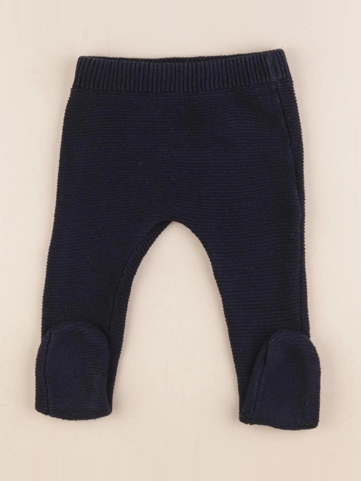 Vertbaudet - legging bleu - 6 mois