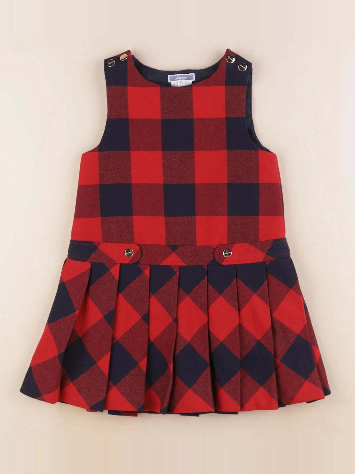 Jacadi - robe rouge - 4 ans