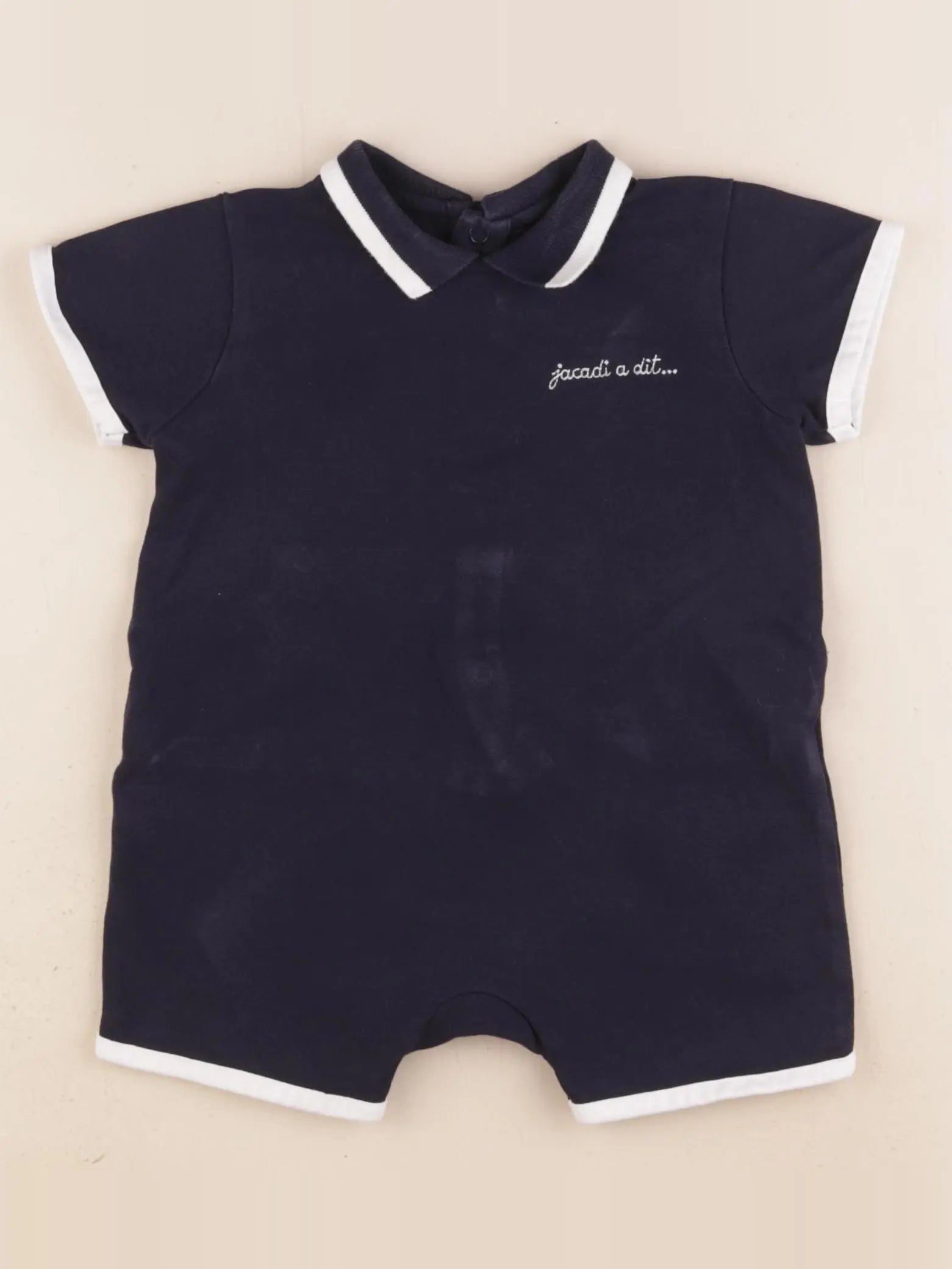 Jacadi - combinaison bleu - 18 mois