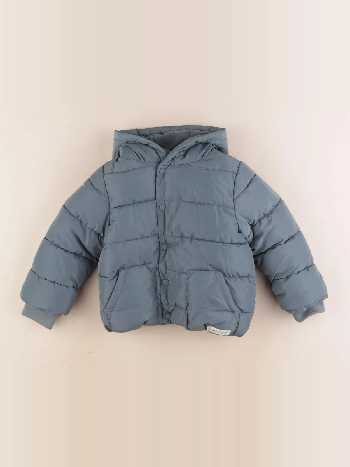 Vertbaudet - doudoune bleu - 2 ans