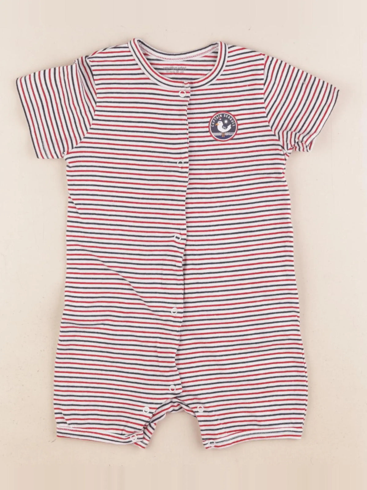 Vertbaudet - pyjama coton multicolore - 18 mois