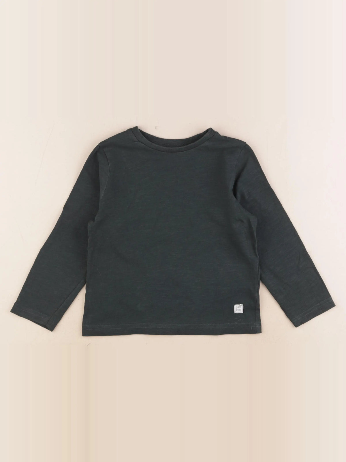 Vertbaudet - tee-shirt vert - 4 ans