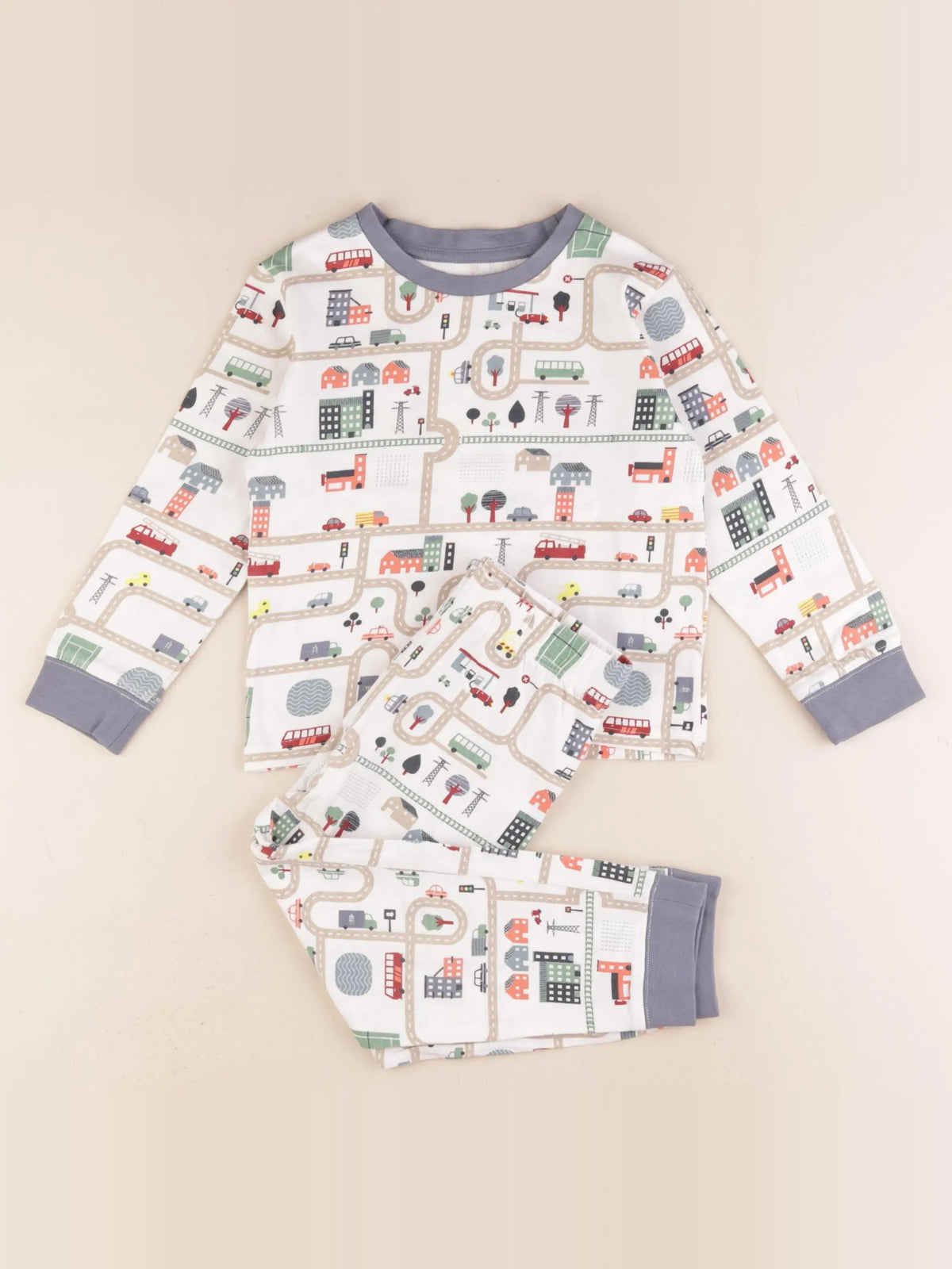 Vertbaudet - pyjama coton multicolore - 4 ans