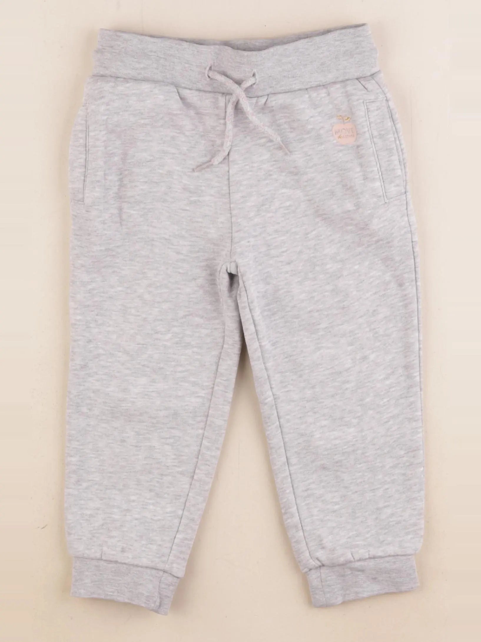 Vertbaudet - jogging doublé gris - 3 ans